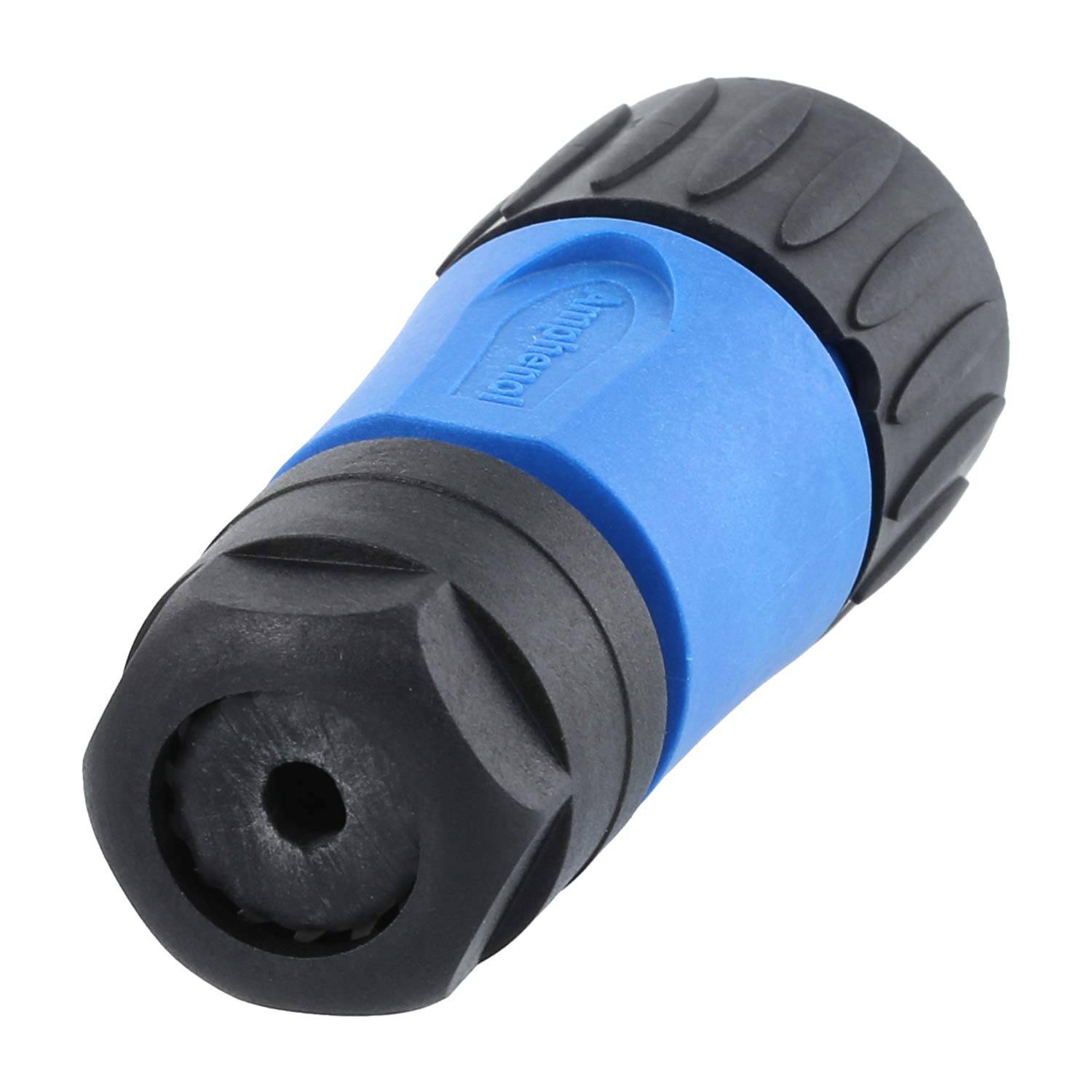 C01610D00601010 Amphenol RD24-KBG Kabelsteckverbinder, inkl. Zugentlastung gerade Buchse Crimpanschluss, Polzahl 6+PE