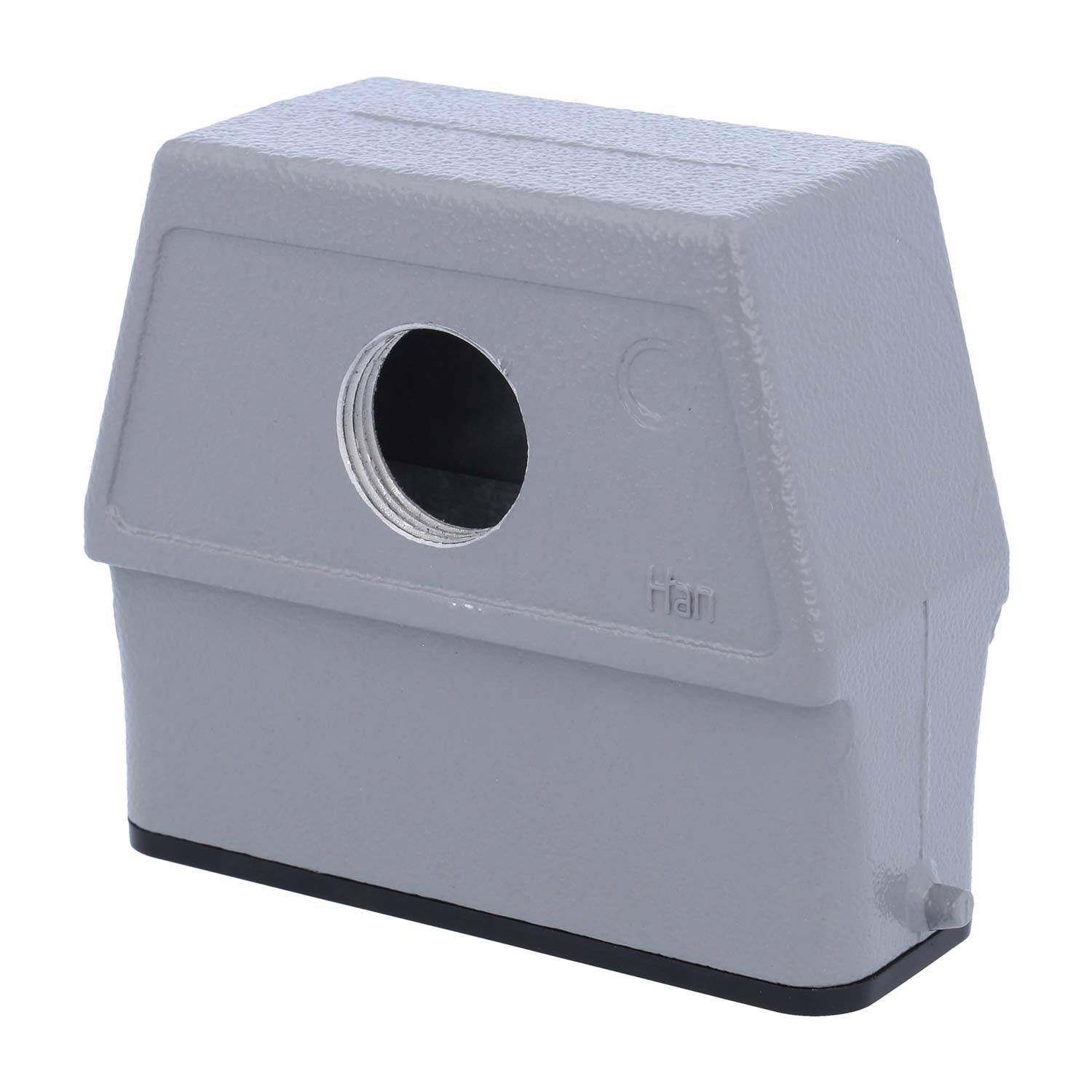 05200160661 HARTING Han 16A Tüllengehäuse hoch, 1xM20 Front Kabelabgang, für 1 Bügel (am Unterteil) Verschraubung M20