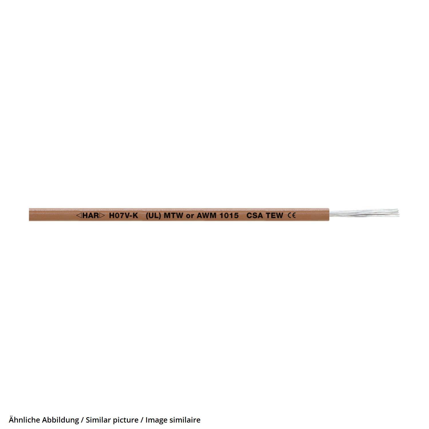 11019420 HELU KABEL FÜNFNORM 1X1,5mm² AWG19 BUWH (blau/weiß) Einzelader blau/weiß AD 3,4mm VPE 100,0 Meter Nennspannung