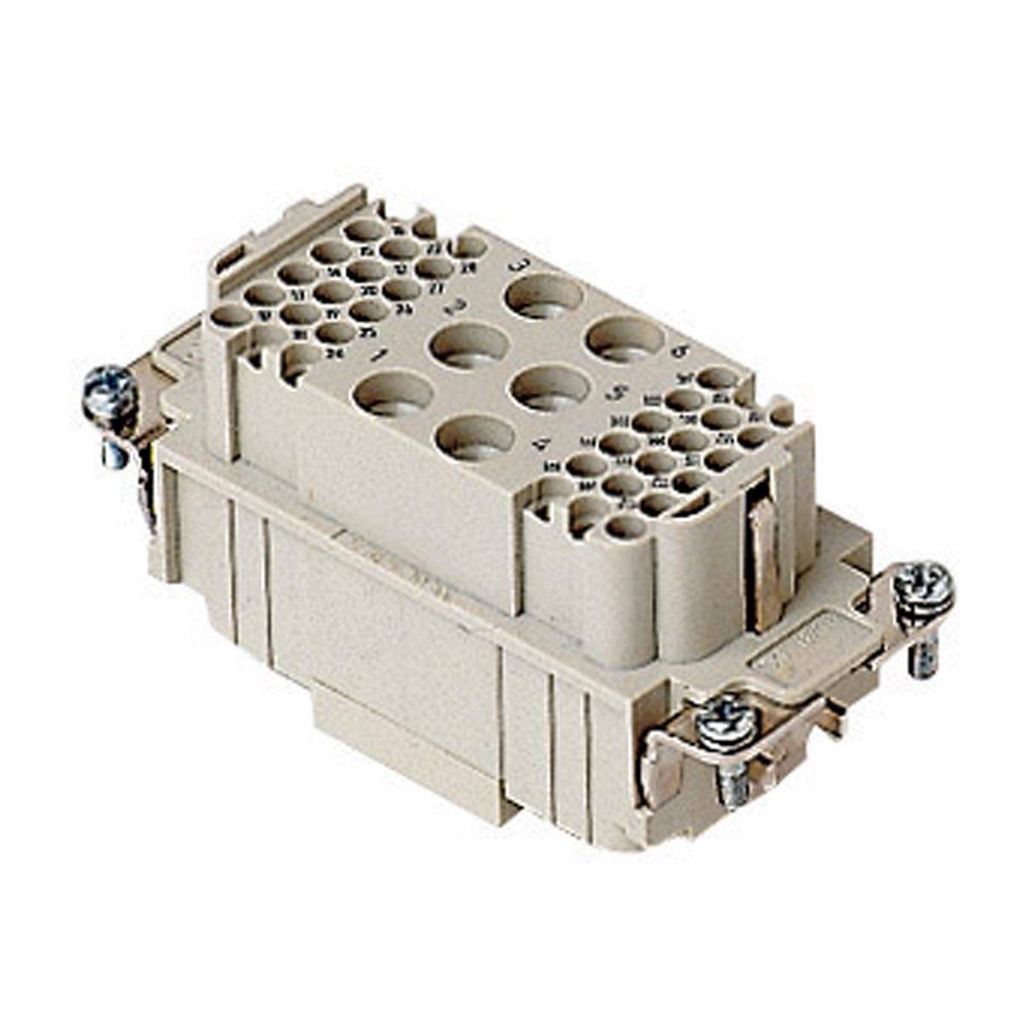 CXF 6/36 I.L.M.E. Ilme CX Buchseneinsatz (F) Crimpanschluss, 42-polig 6/36+PE 690V - 160V Steuerkontakt, 40A/10A -