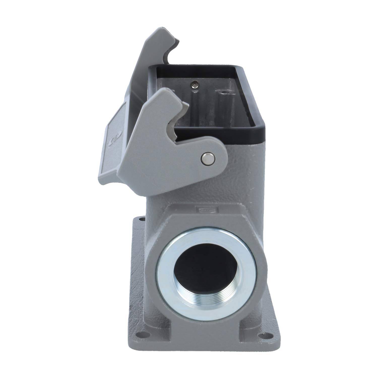 05300240265 HARTING Han 24B Sockelgehäuse hoch, 1xM25 seitlicher Kabelabgang, mit 1 Längsbügel Verschraubung M25
