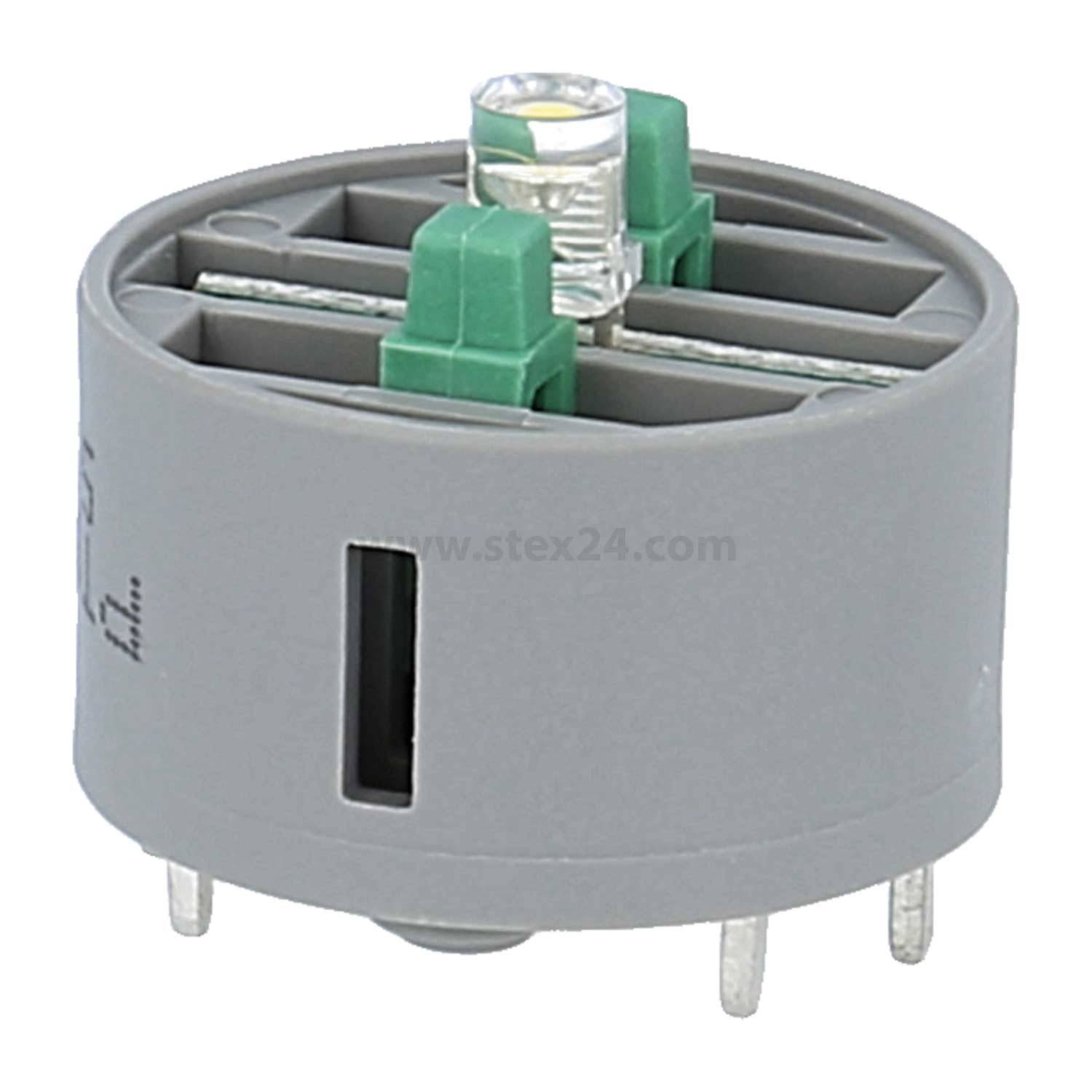 PTSLI_AU Georg Schlegel Leucht-Tastkontaktgeber, 1S Kontaktgeber PT, beleuchtbar Printanschluss - 1Stück