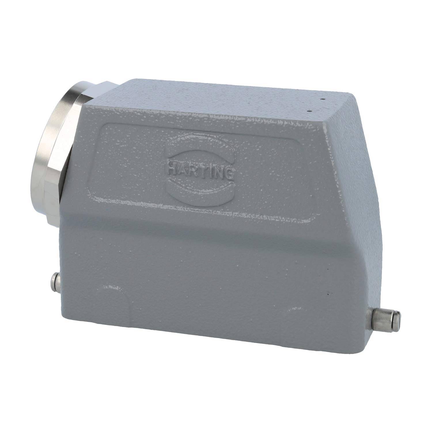 05300240571 HARTING Han 24B Tüllengehäuse hoch, 1xM50 seitlicher Kabelabgang, für 1 Bügel (am Unterteil) Verschraubung