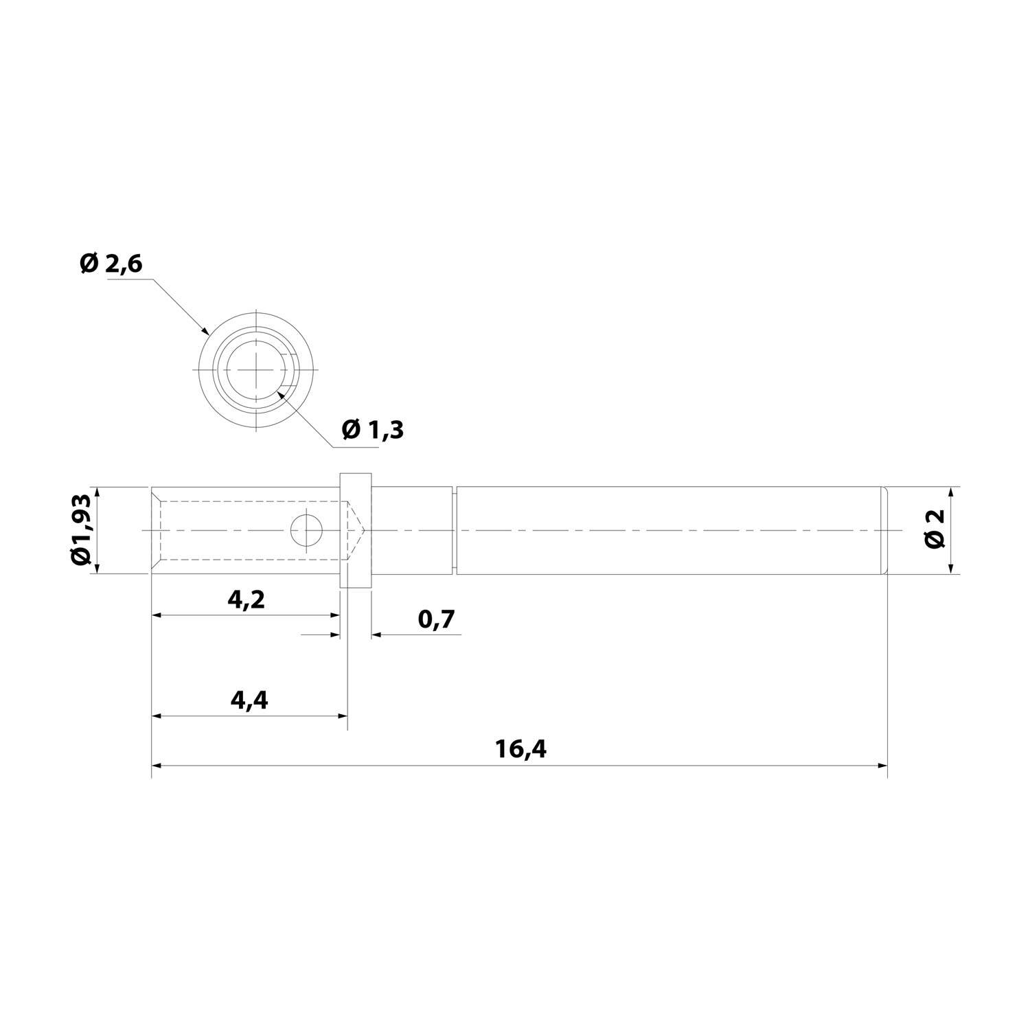 AT62-201-20141 Amphenol AS-KF 108 Crimpkontakt Kontaktbuchse (F) 0,34mm² - 0,5mm² AWG22 - AWG20 silber Werkstoff
