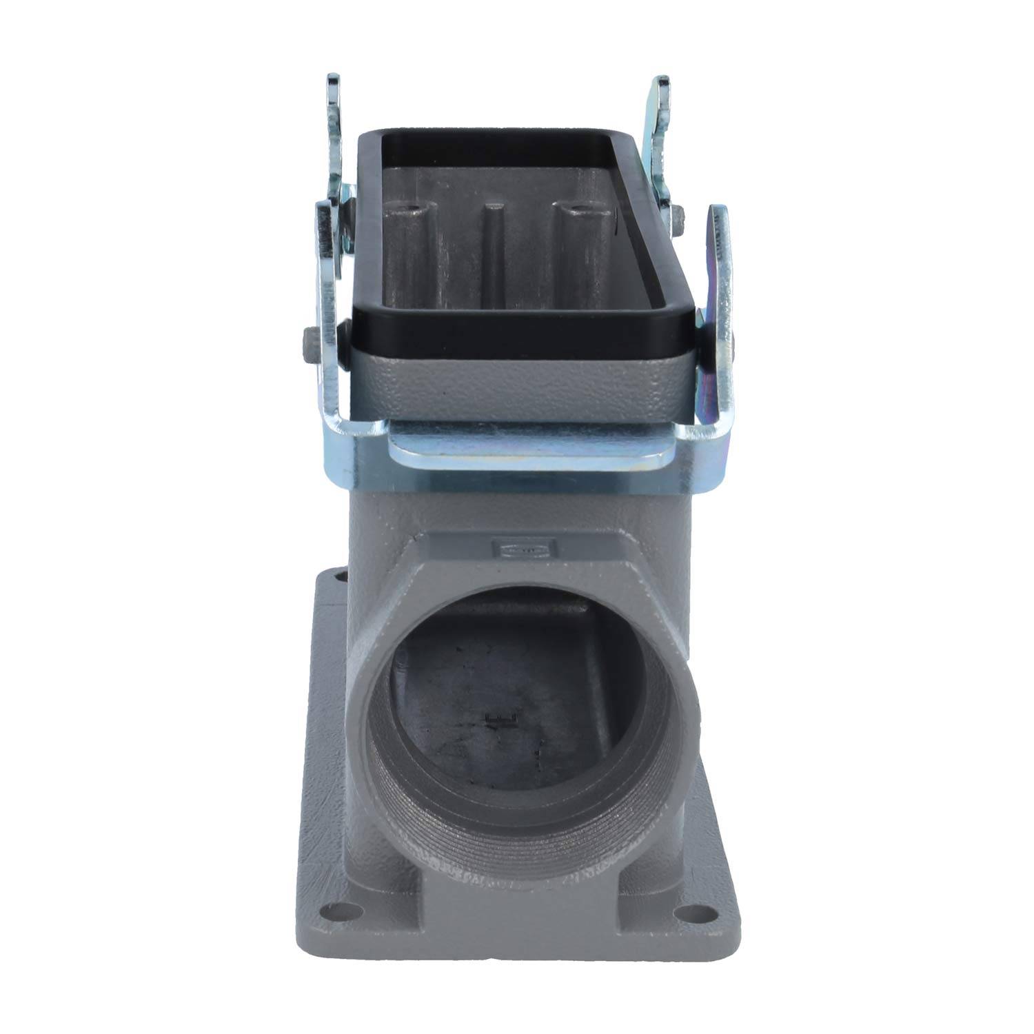 04300240278 HARTING Han 24B Sockelgehäuse hoch, 2xM40 seitlicher Kabelabgang, mit 2 Querbügeln Verschraubung M40