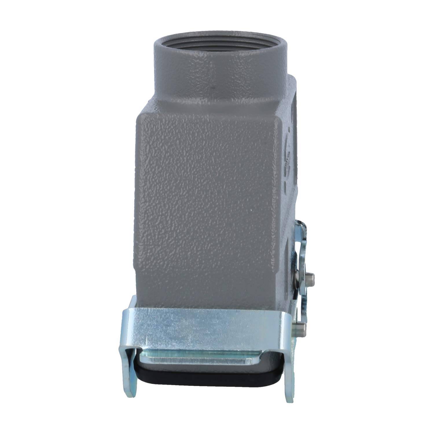 04300160731 HARTING Han 16B Kupplungsgehäuse hoch, 1xPG29 gerader Kabelabgang, mit 2 Querbügeln Verschraubung PG29