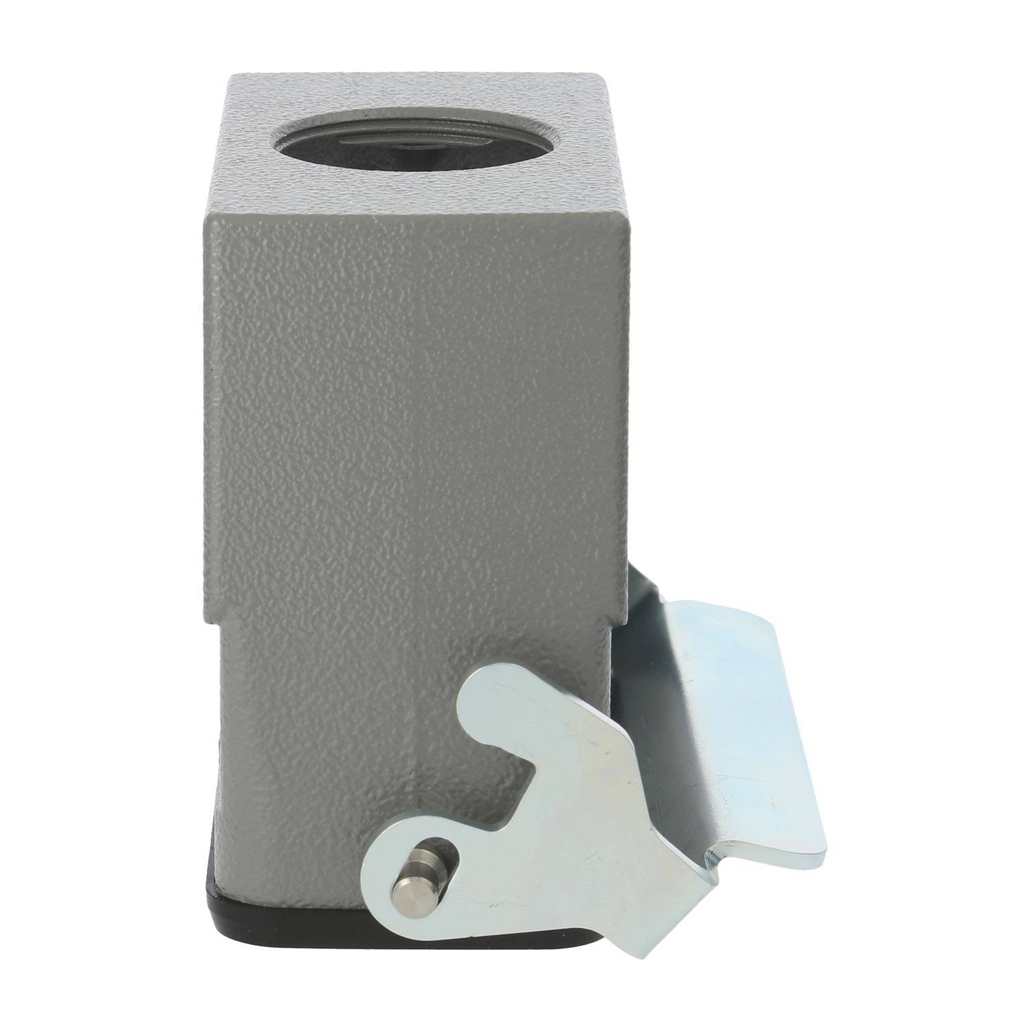 04300160750 HARTING Han 16B Kupplungsgehäuse hoch, 1xPG21 gerader Kabelabgang, mit 1 Längsbügel Verschraubung PG21