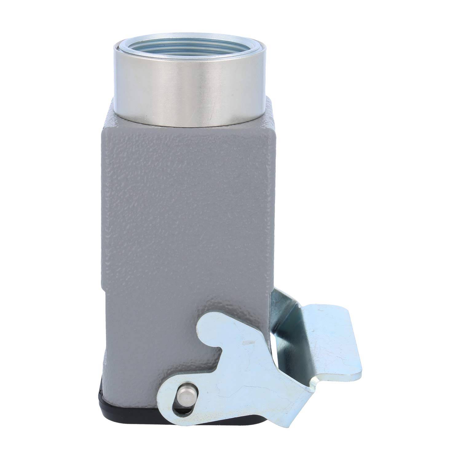 04300060762 HARTING Han 6B Kupplungsgehäuse hoch, 1xM32 gerader Kabelabgang, mit 1 Längsbügel Verschraubung M32