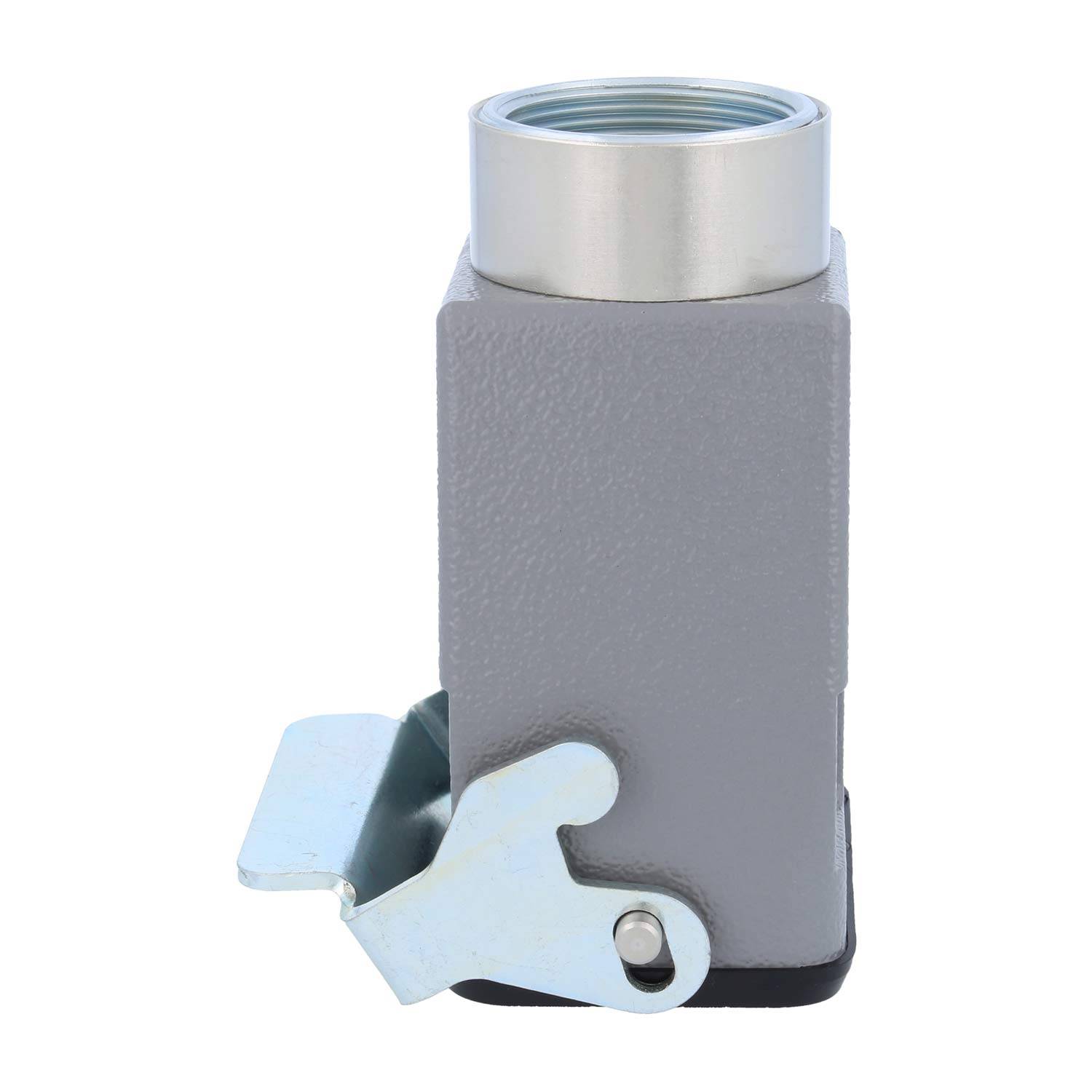 04300060762 HARTING Han 6B Kupplungsgehäuse hoch, 1xM32 gerader Kabelabgang, mit 1 Längsbügel Verschraubung M32