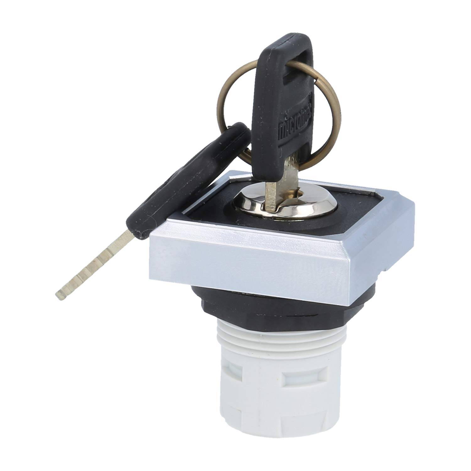 OKSSMA18 Georg Schlegel Schlüsseltaste rastend quadratisch, OKTRON Beleuchtbar: Nein Beschriftbar: Nein - 1Stück