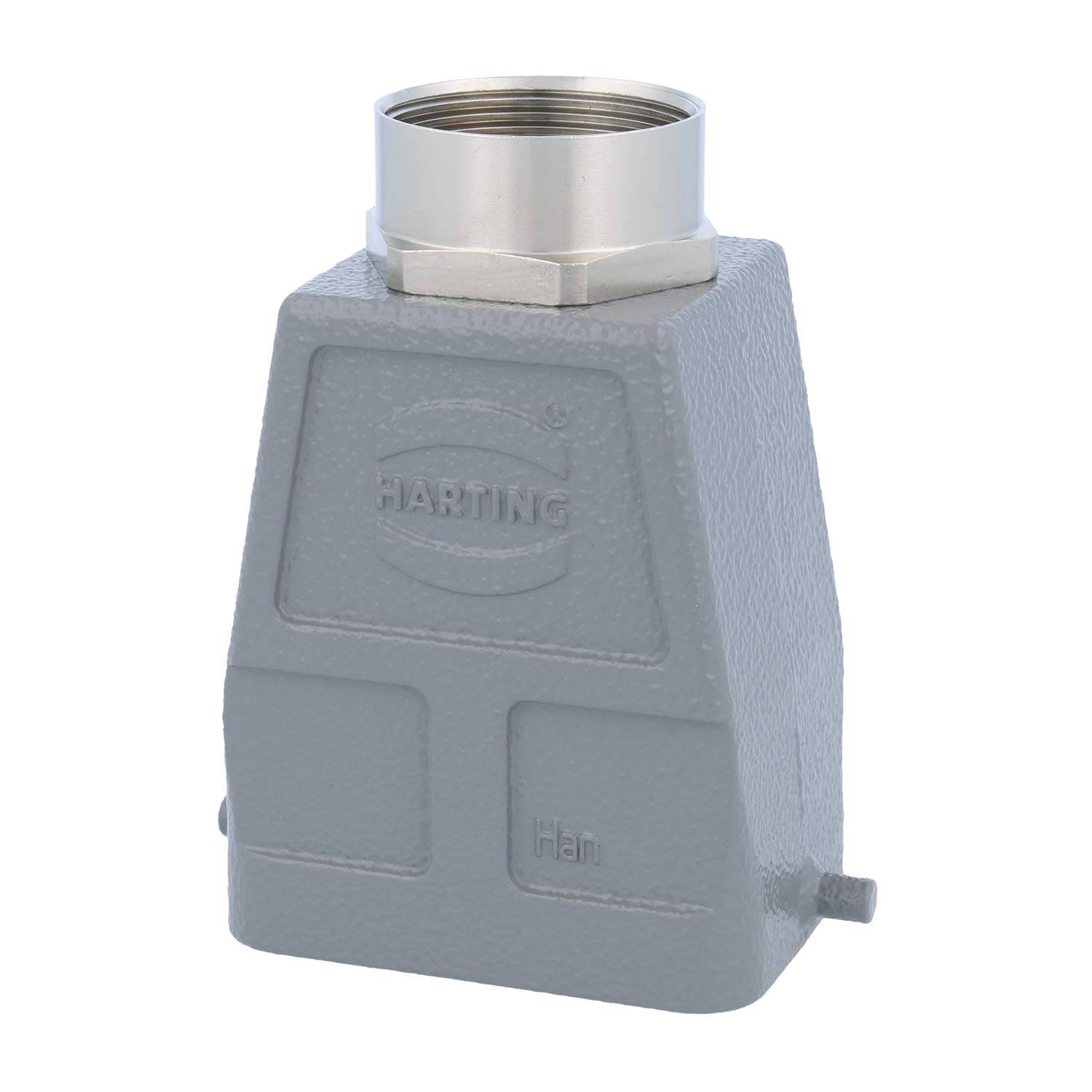 05300060462-2 HARTING Han 6B Tüllengehäuse hoch, 1xM32 gerader Kabelabgang, für 1 Bügel (am Unterteil) Verschraubung