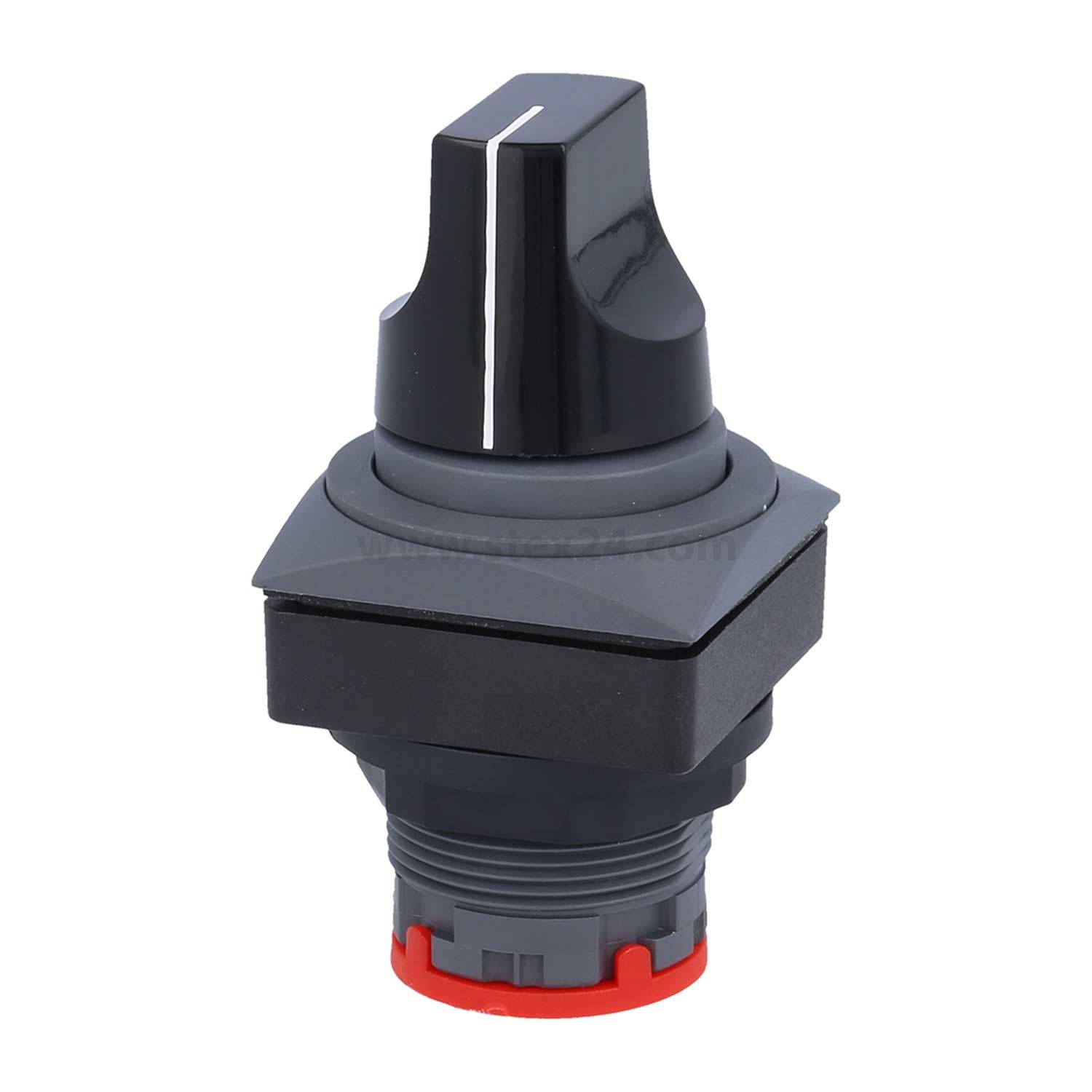 QRJR Georg Schlegel Potentiometer-Antrieb quadratisch, QUARTEX-R-JUWEL Beleuchtbar: Nein Beschriftbar: Nein - 1Stück