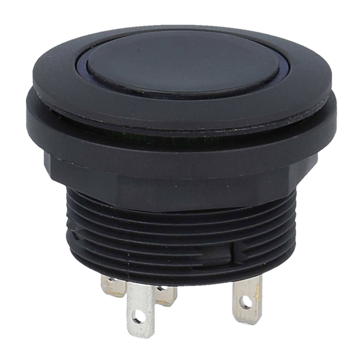 SSWCTLRBF Georg Schlegel Drucktaste mit Ringbeleuchtung taktil, 1W beleuchtbar, rund, SHORTRON Flachstecker 2,8mm x