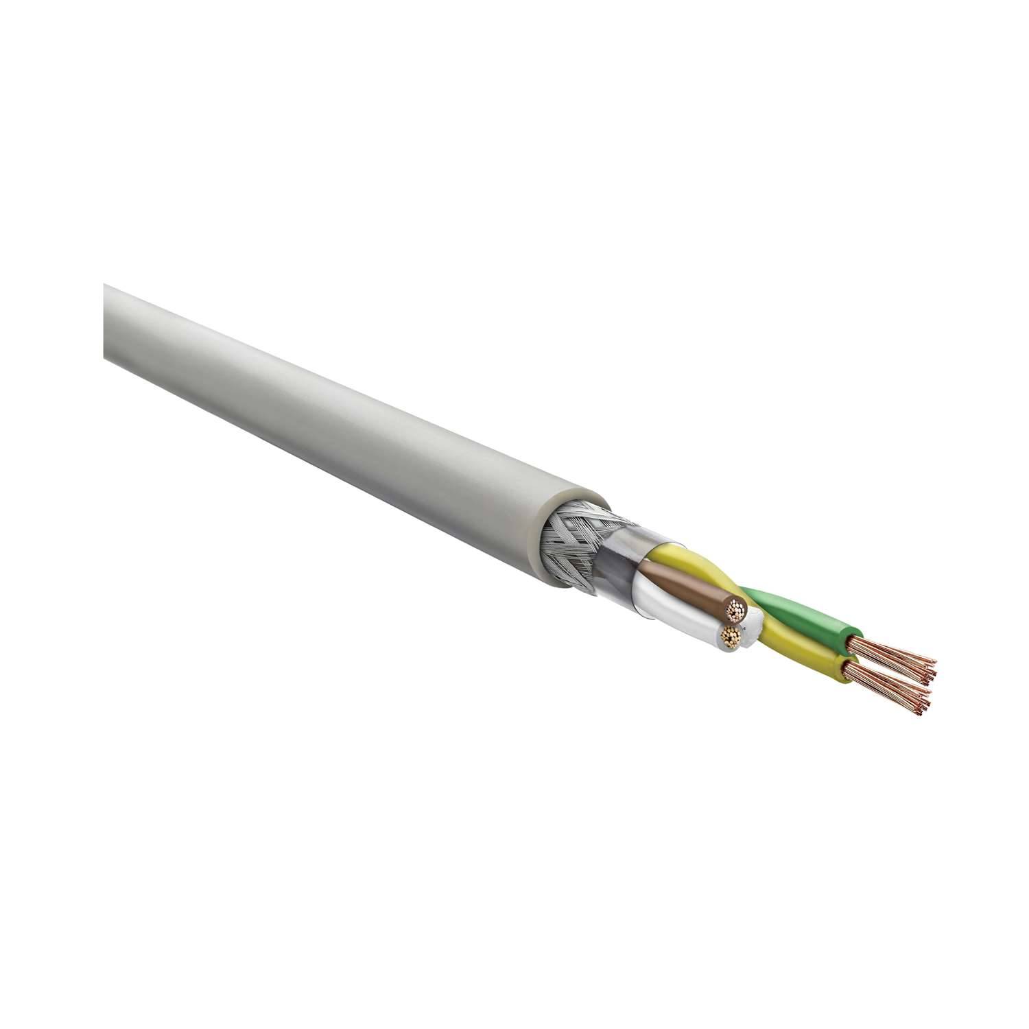 HELU KABEL LiYCY (TP) 2x2x0,14mm² Datenleitung geschirmt AD 5,3mm Betriebsspitzenspannung 350V - 1 Meter