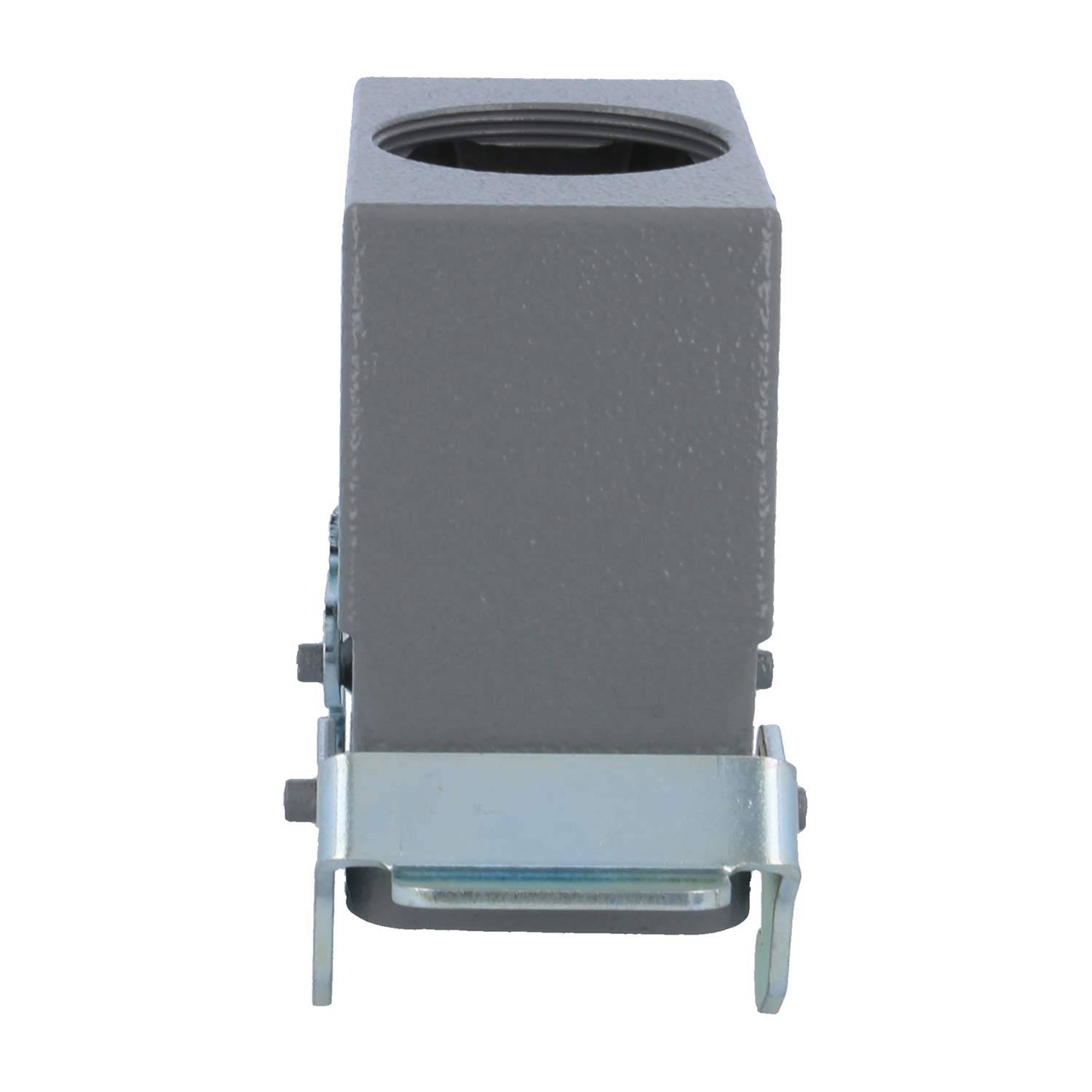 04300160468 HARTING Han 16B Tüllengehäuse hoch, 1xM40 gerader Kabelabgang, mit 2 Querbügeln Verschraubung M40