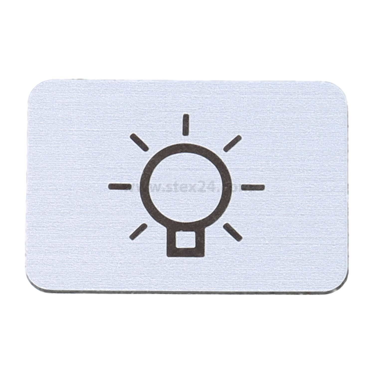 Ein Glühbirnen-Symbol mit nach außen strahlenden Strahlen, das Ideen oder Erleuchtung symbolisiert.