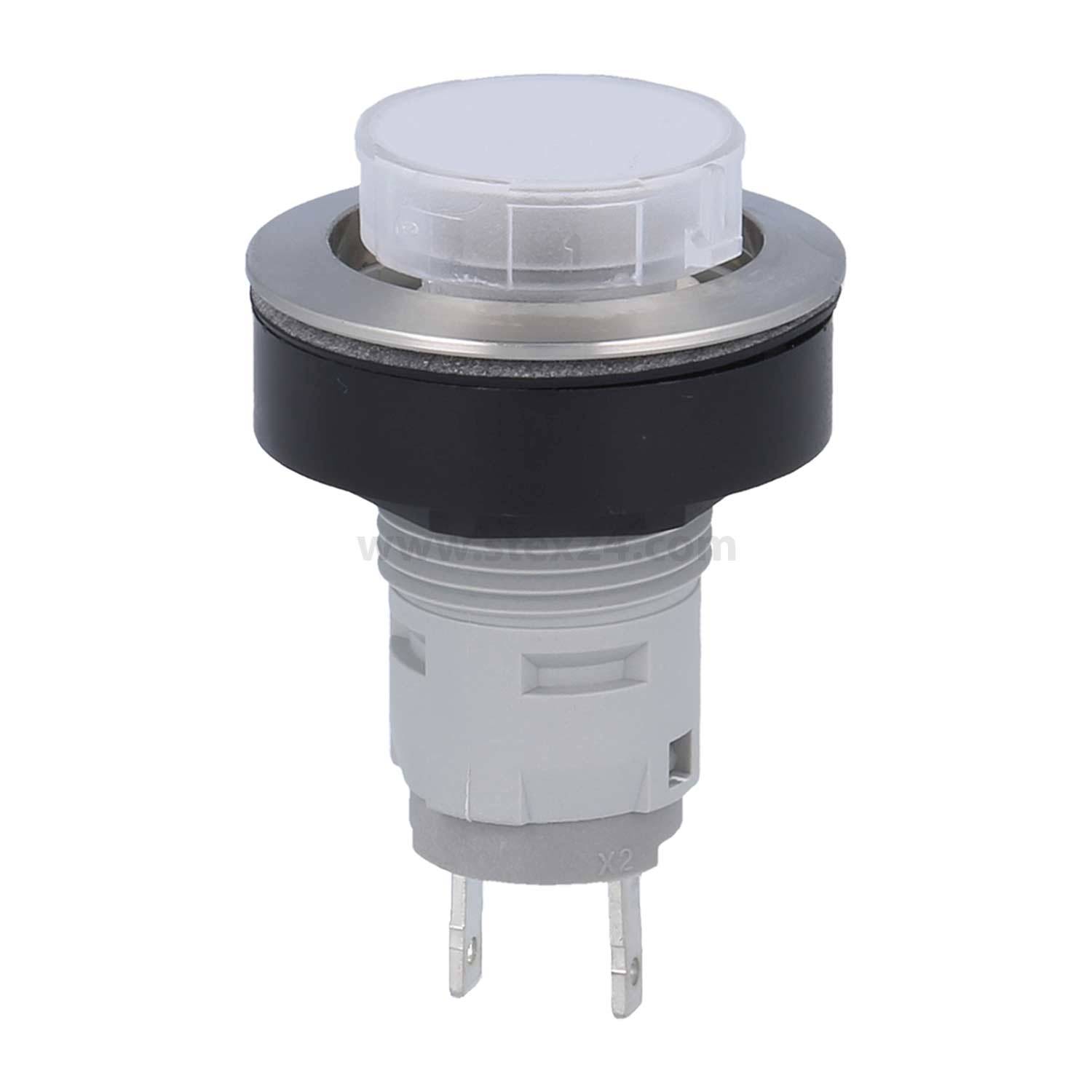 RRJVAL4 Georg Schlegel Meldeleuchte beleuchtbar, rund, RONTRON-R-JUWEL Flachstecker 2,8mm x 0,8mm - 1Stück