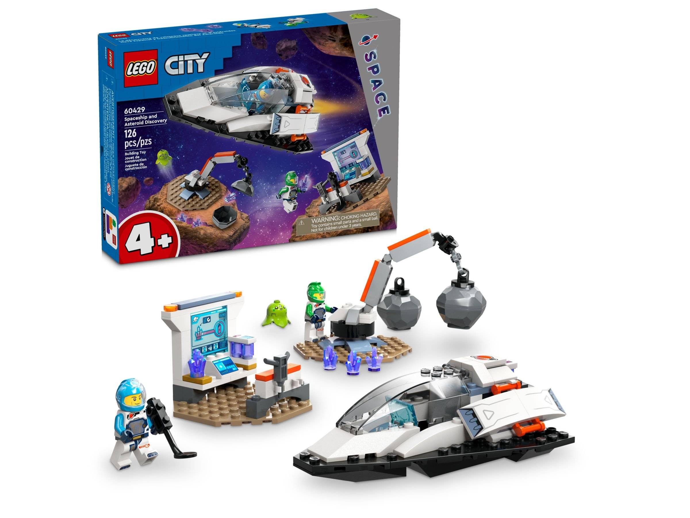 LEGO® City 60429 Bergung eines Asteroiden im Weltall