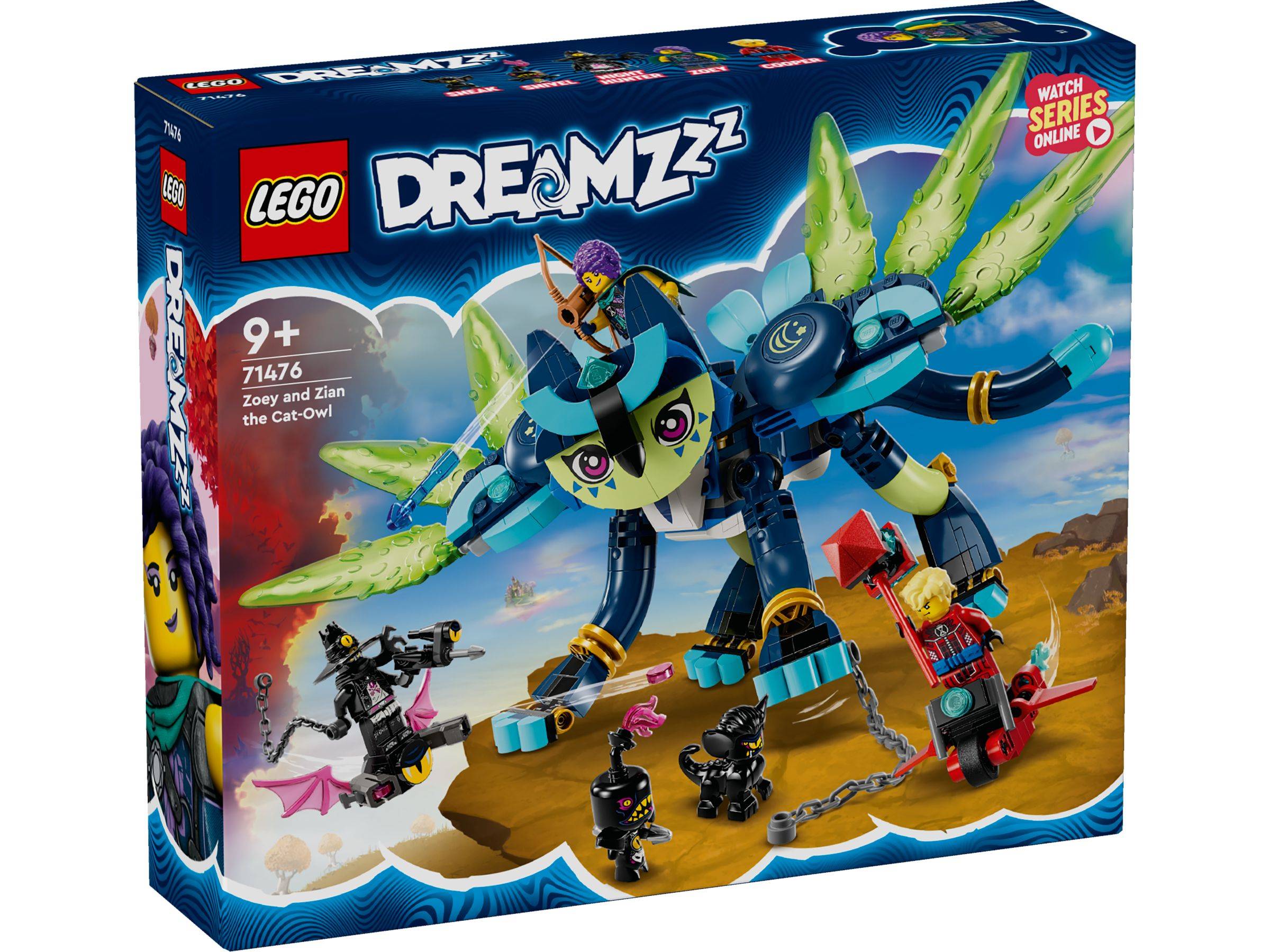 LEGO® Dreamzzz 71476 Zoey und die Katzeneule Zian