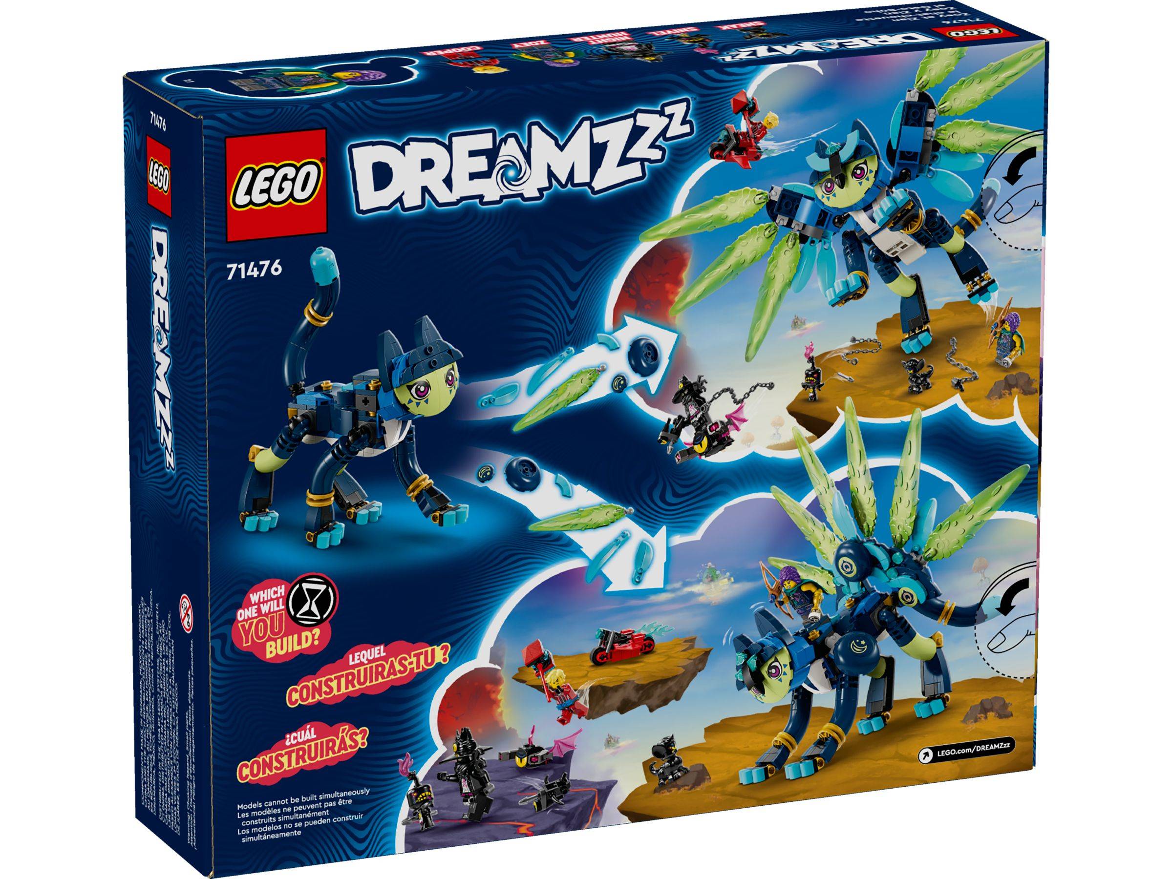 LEGO® Dreamzzz 71476 Zoey und die Katzeneule Zian