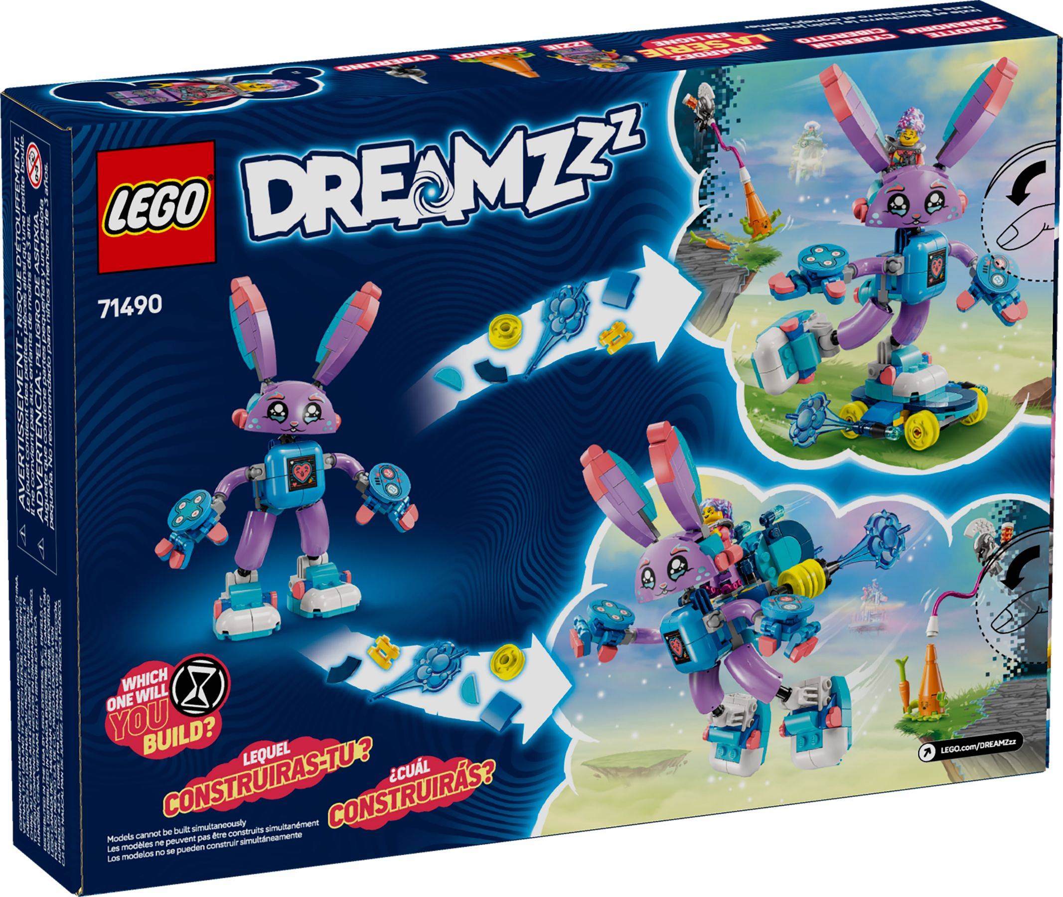 LEGO® Dreamzzz 71490 Izzie und Bunchurro der Gaming-Hase