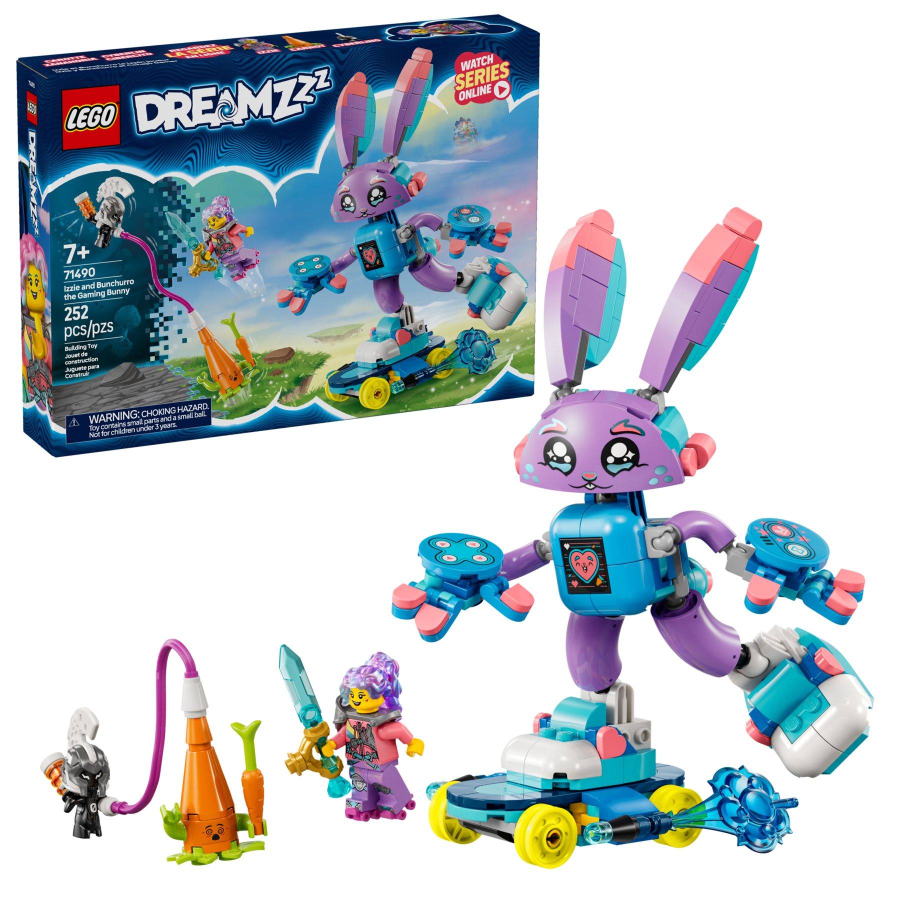 LEGO® Dreamzzz 71490 Izzie und Bunchurro der Gaming-Hase