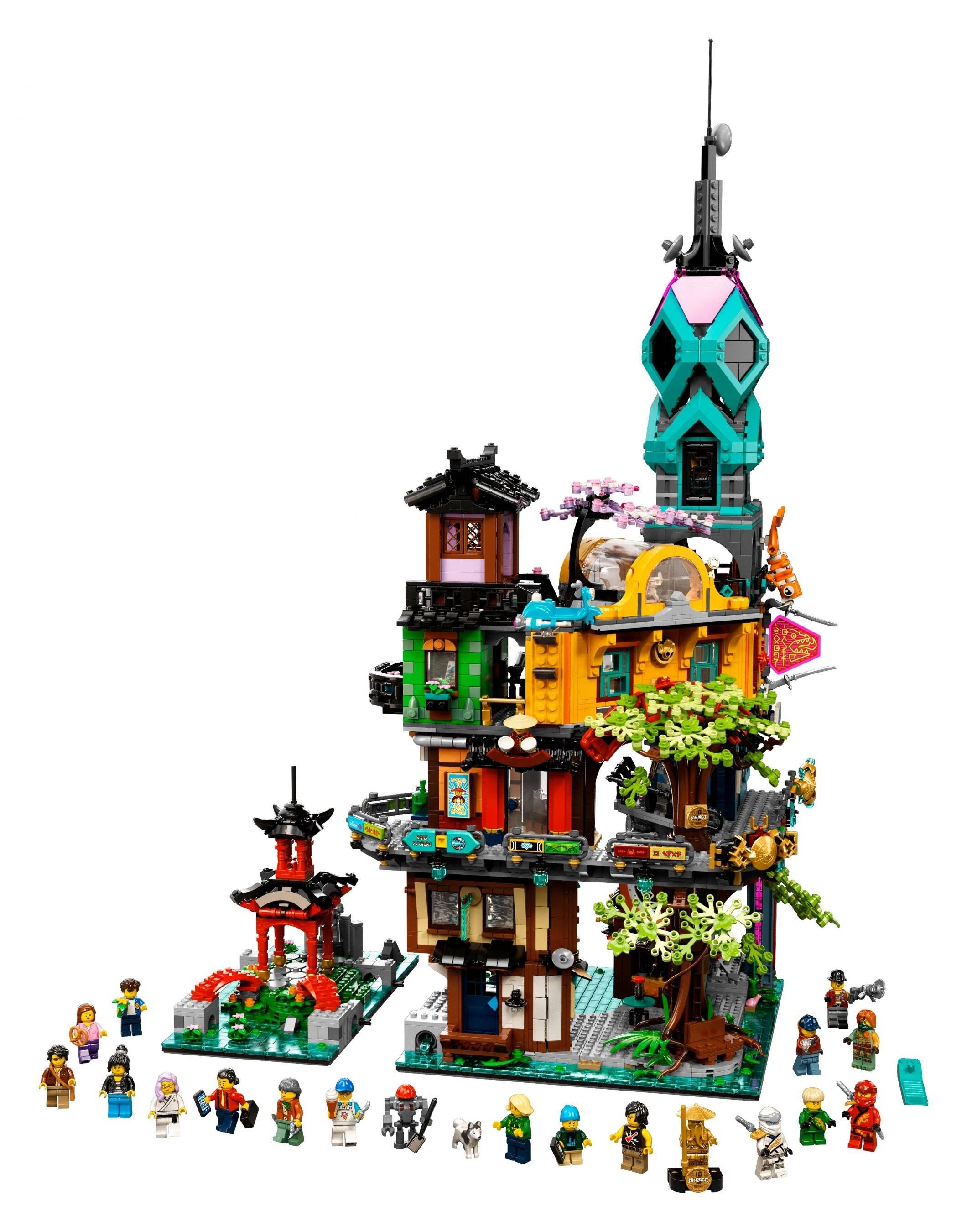 LEGO® NINJAGO® 71741 Die Gärten von NINJAGO® City