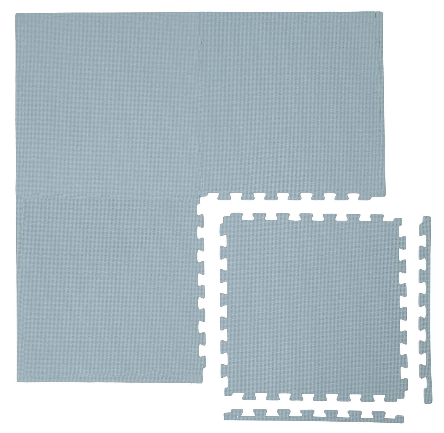 4 Teile Spielmatte Kinder Puzzlematte 50x50 Krabbelmatte Bodenmatte Kinderzimmer
