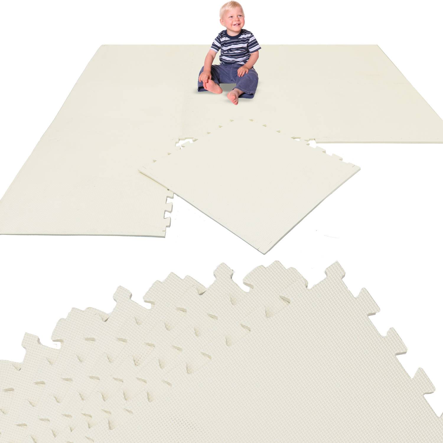 8 Teile Spielmatte Kinder Puzzlematte 50x50 Krabbelmatte Bodenmatte Kinderzimmer