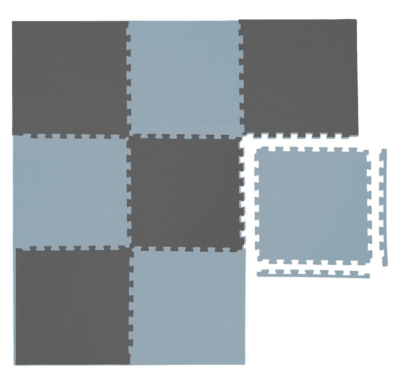 8 Teile Spielmatte Kinder Puzzlematte 50x50 Krabbelmatte Bodenmatte Kinderzimmer