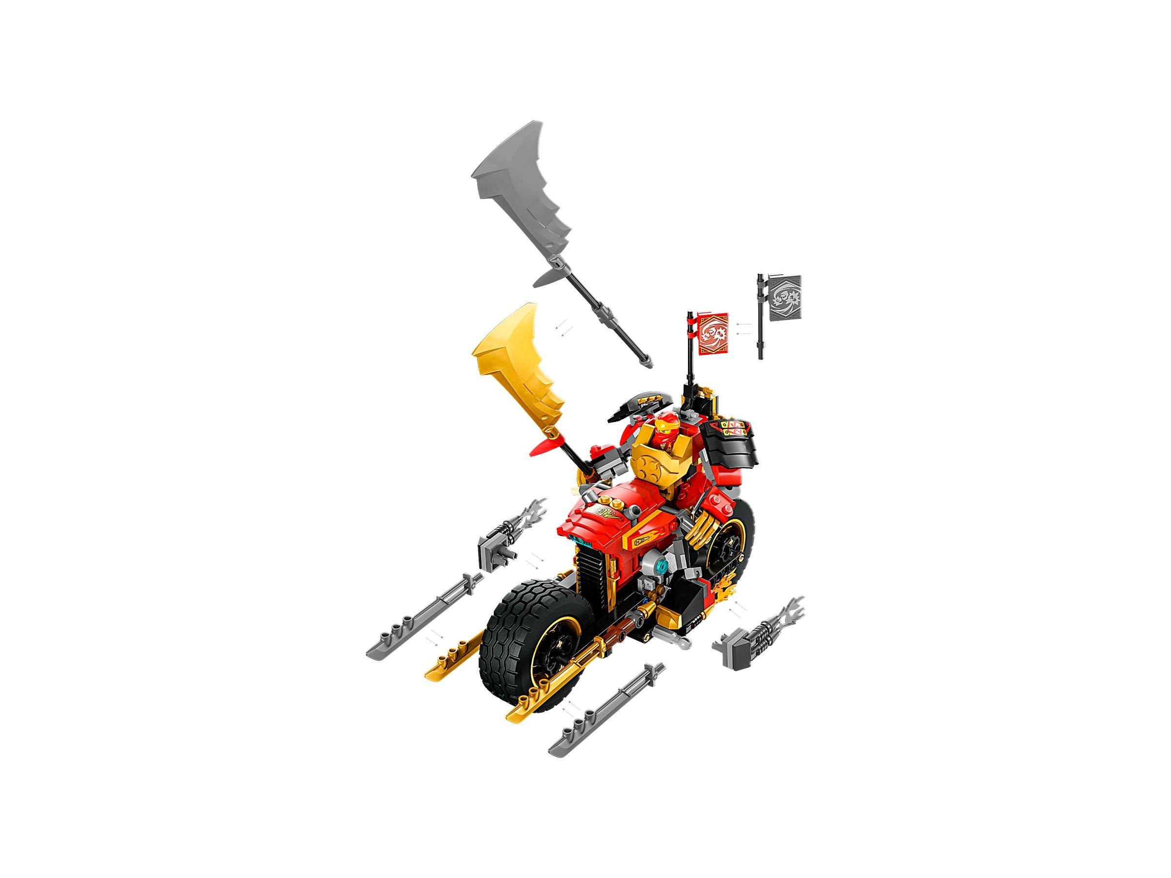LEGO® NINJAGO® 71783 Kais Mech-Bike EVO