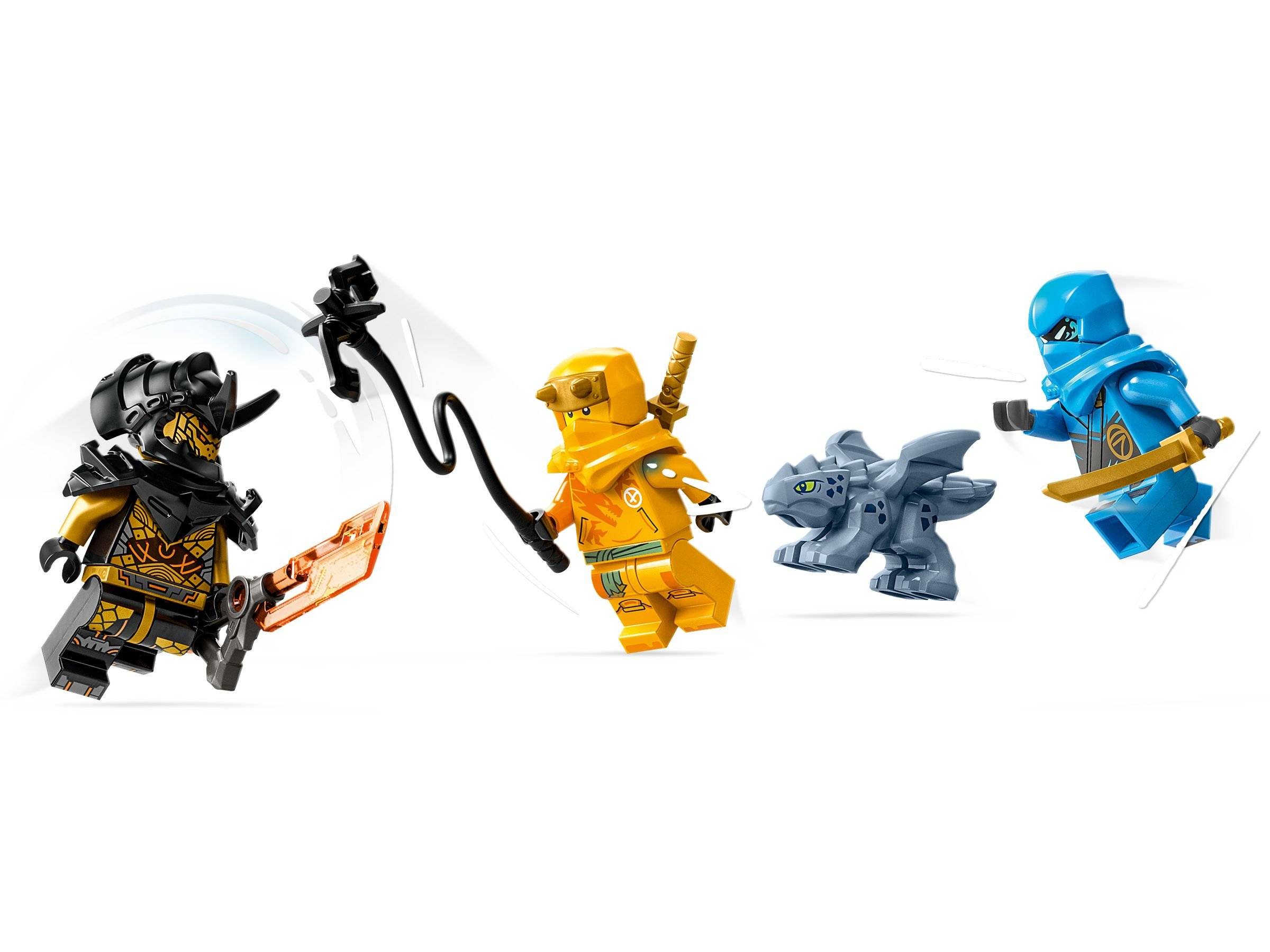 LEGO® NINJAGO® 71798 Duell zwischen Nya und Arins Babydrachen