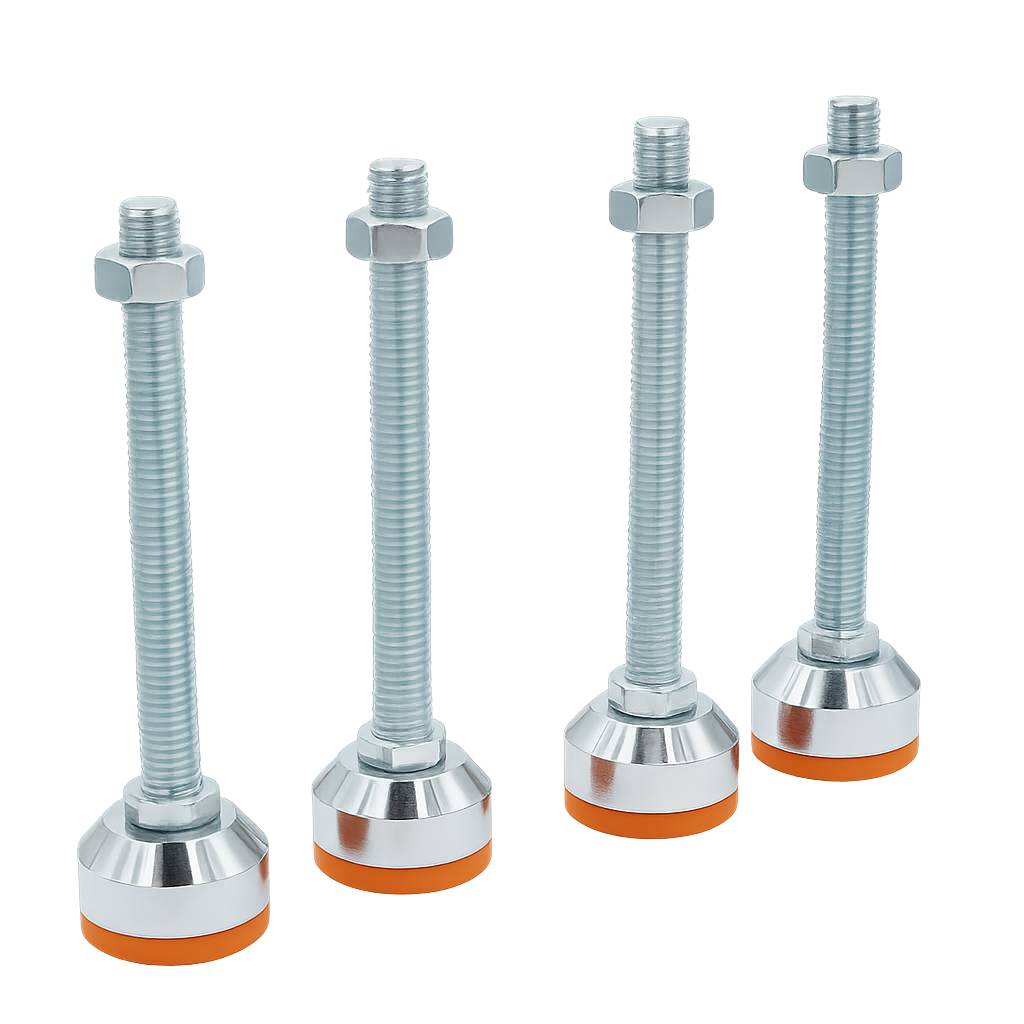 Danicom - Satz extra hoher Stellfüße für alle Serverschränke