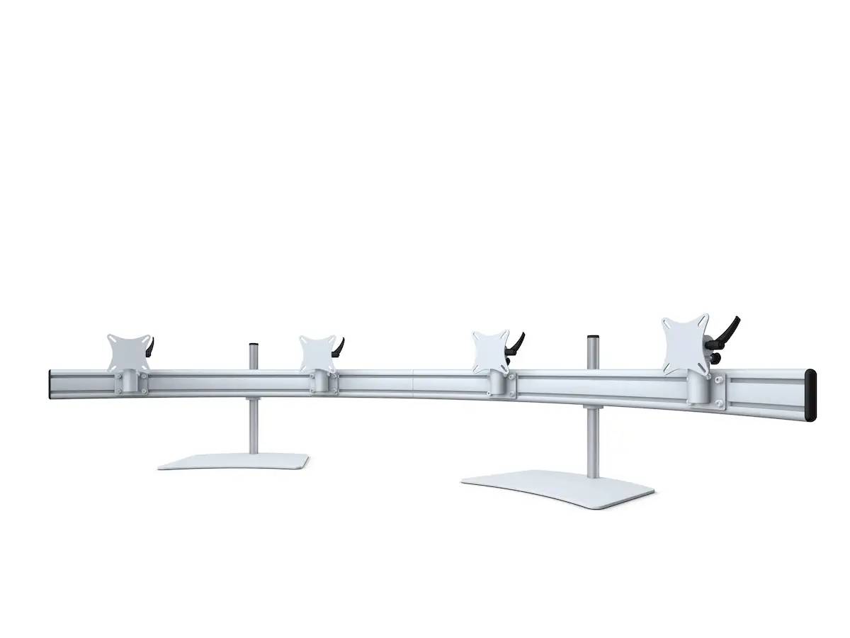 Para-System Monitorhalter für 4 Monitore mit Tisch-Stand 4er - 20''-24''