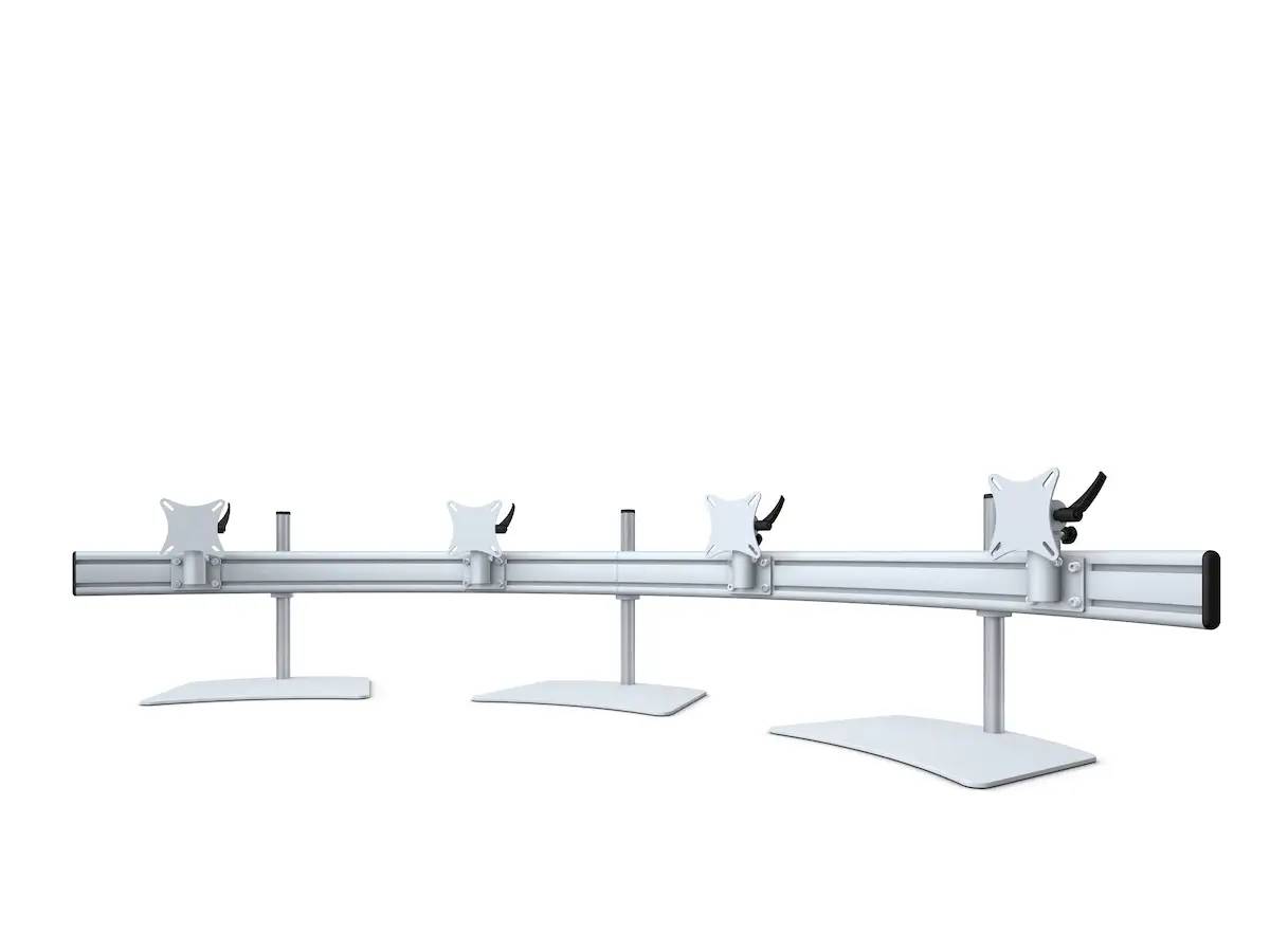 Para-System Monitorhalter für 4 Monitore mit Tisch-Stand 4er - 25"-32"