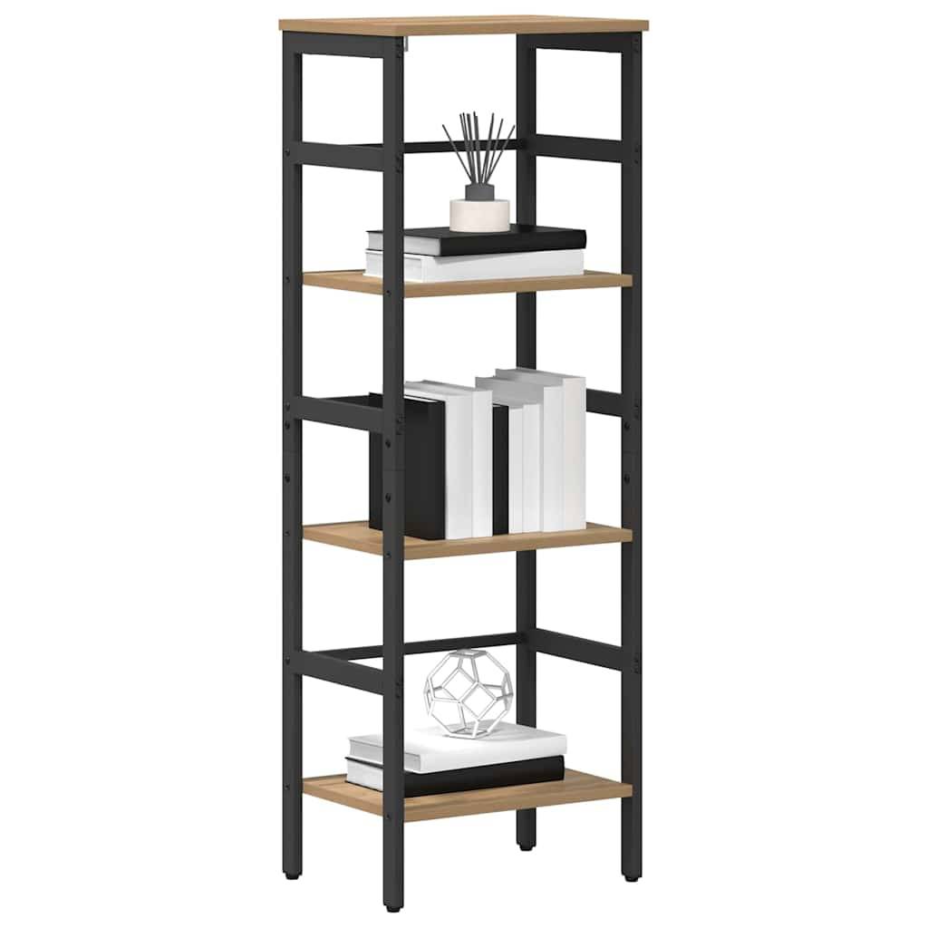 vidaXL Bücherregal Artisan-Eiche 40 x 29,5 x 115 cm Holzwerkstoff
