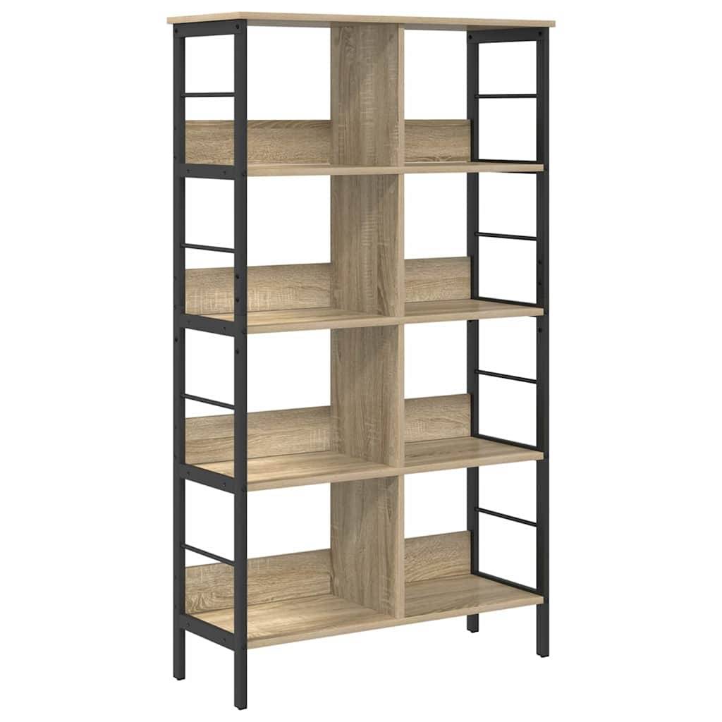 vidaXL Bücherregal Sonoma-Eiche 82 x 32 x 144,5 cm Holzwerkstoff
