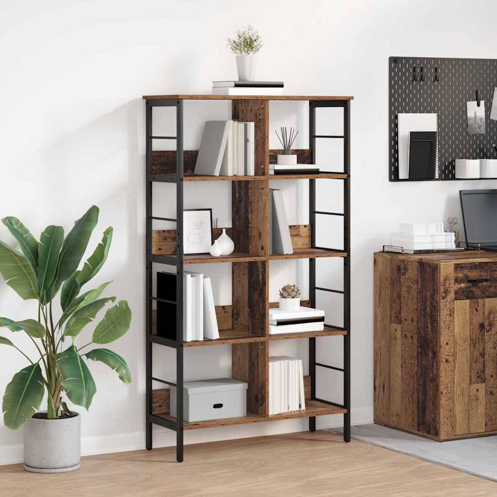 vidaXL Bücherregal Altholz 82 x 32 x 144,5 cm Holzwerkstoff