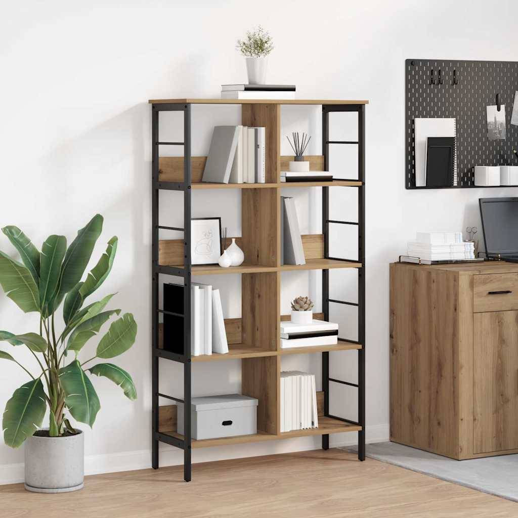 vidaXL Bücherregal Artisan-Eiche 82 x 32 x 144,5 cm Holzwerkstoff