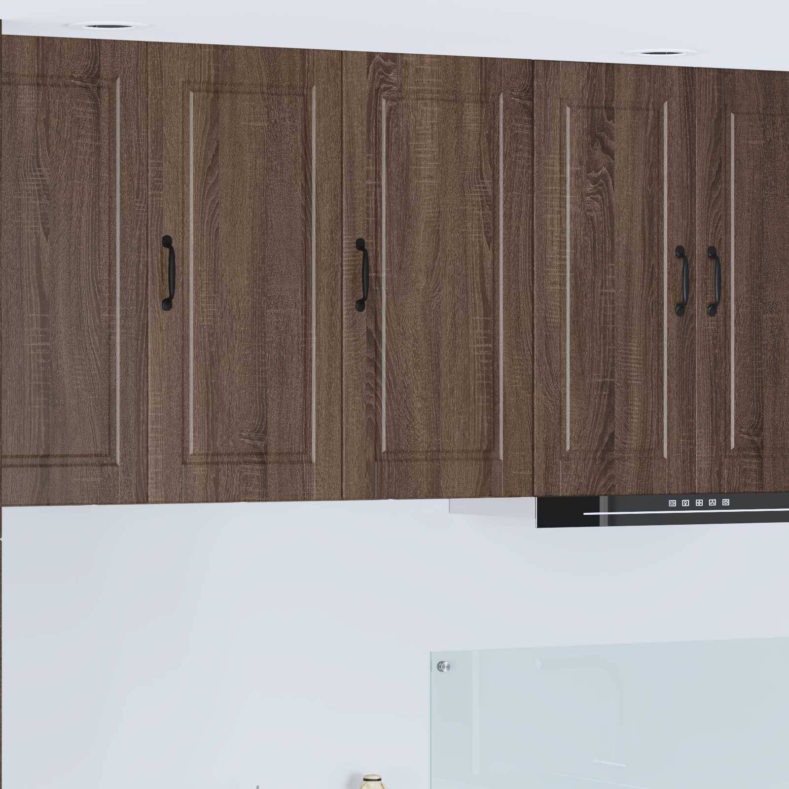 vidaXL Küchenschrank Braun Eichen-Optik 40 x 31 x 80 cm Holzwerkstoff