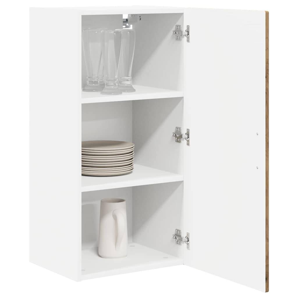 vidaXL Wandschrank PORTO Artisan-Eiche 40 x 31 x 80 cm Holzwerkstoff