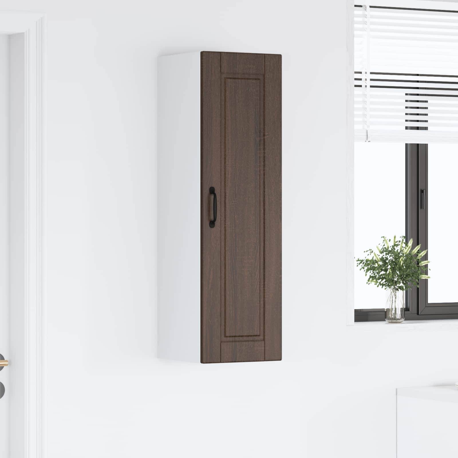 vidaXL Küchenschrank Braun Eichen-Optik 30 x 31 x 100 cm Holzwerkstoff