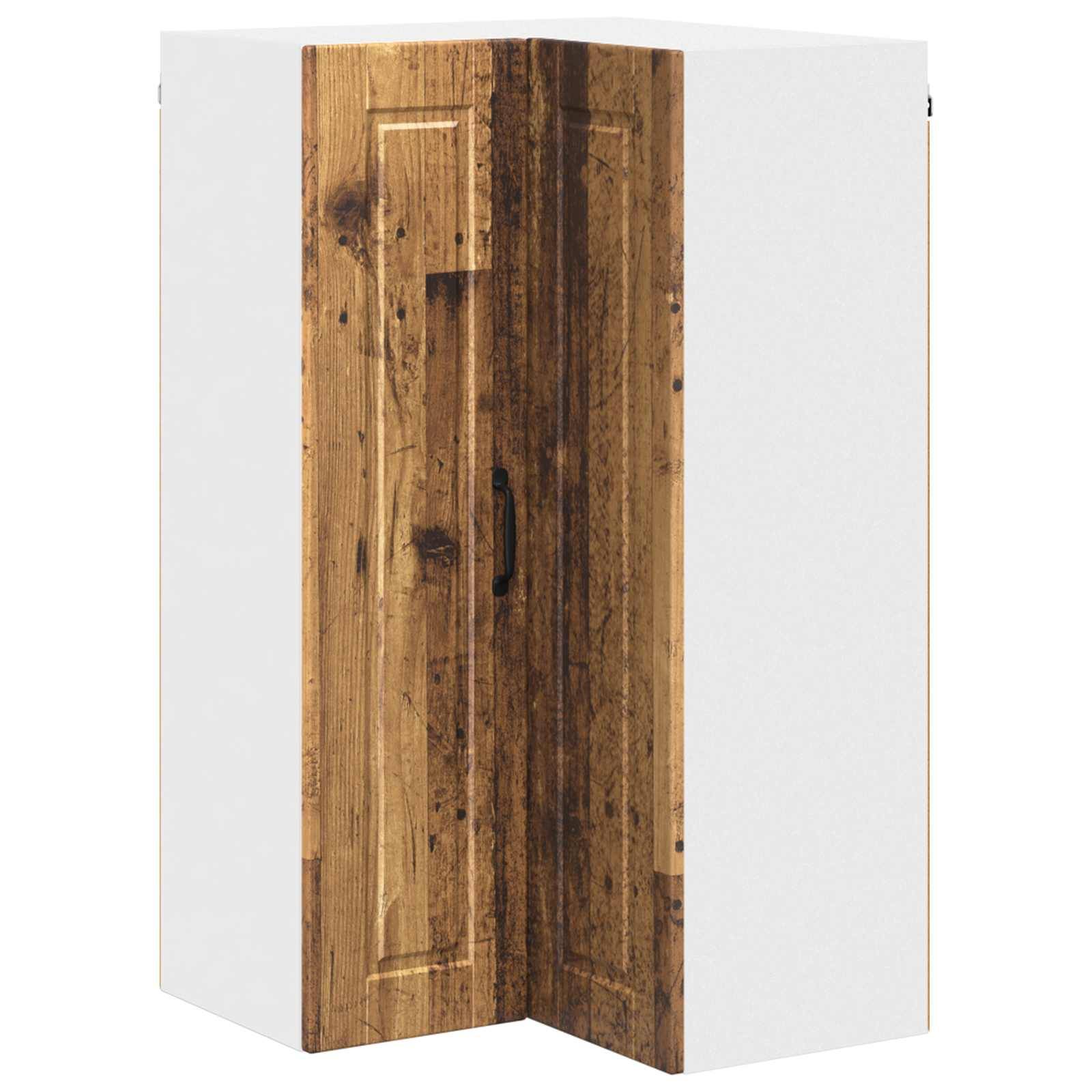 vidaXL Küchenschrank mit Regal Altholz 57 x 57 x 100 cm Holzwerkstoff