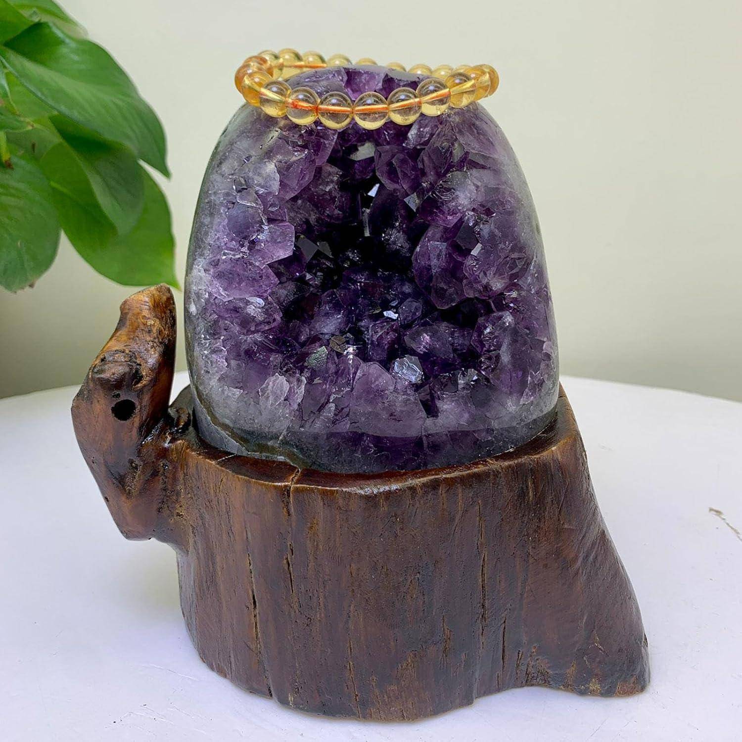 Natürlicher Amethyst Kristallclusterstein Uruguay 4,85 Lb – Roher