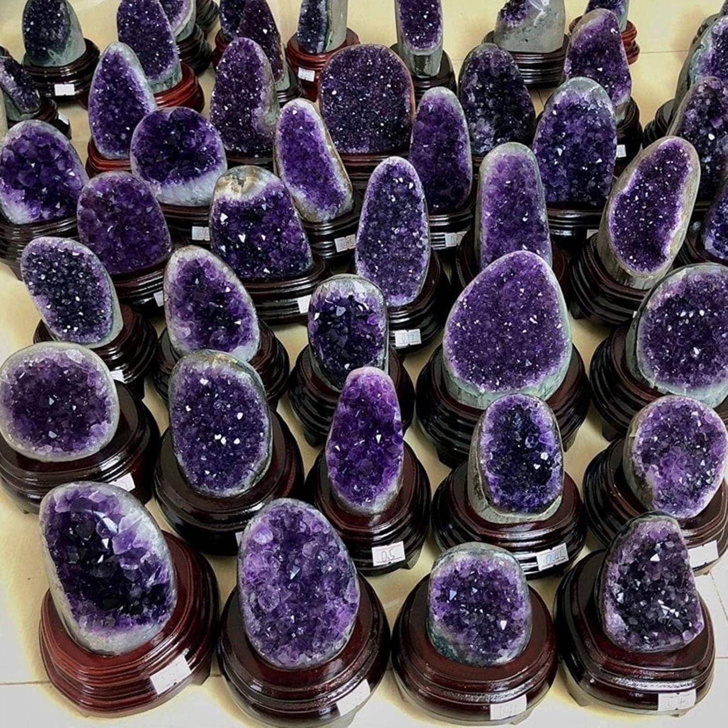 Natürlicher Amethyst Cluster 2,6 Kg Heilstein Meditation Geschenk