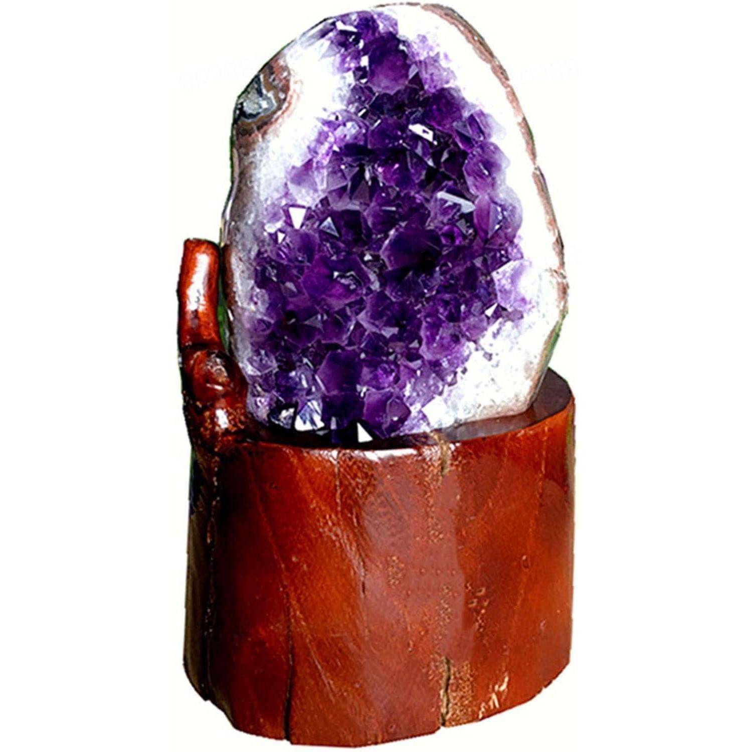 Amethyst Cluster Rohkristall Geode Kristall Heilsteine 2.2lbs