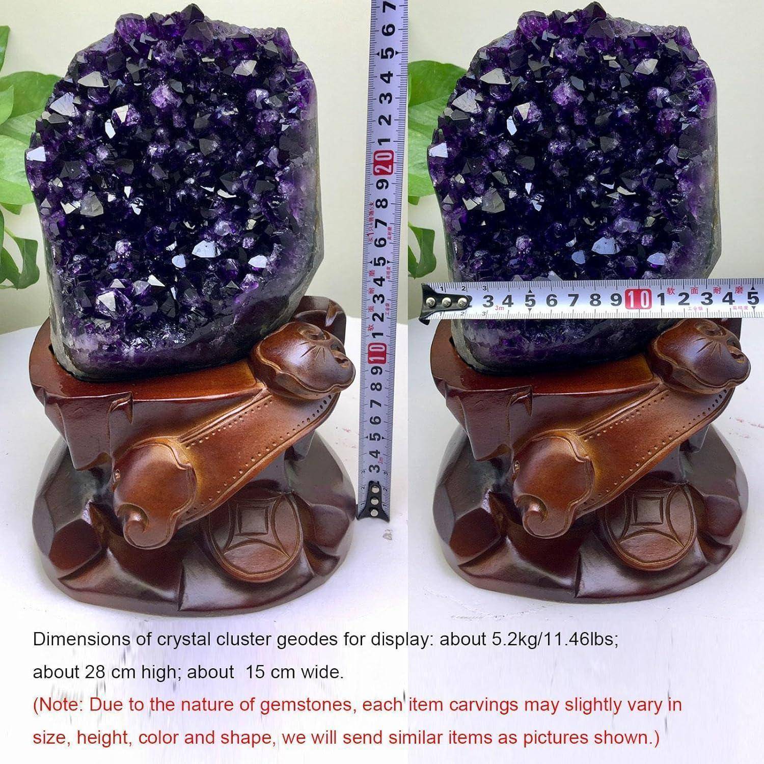 Amethyst Cluster Rohkristall Quarz Geoden Heilsteine 11lbs