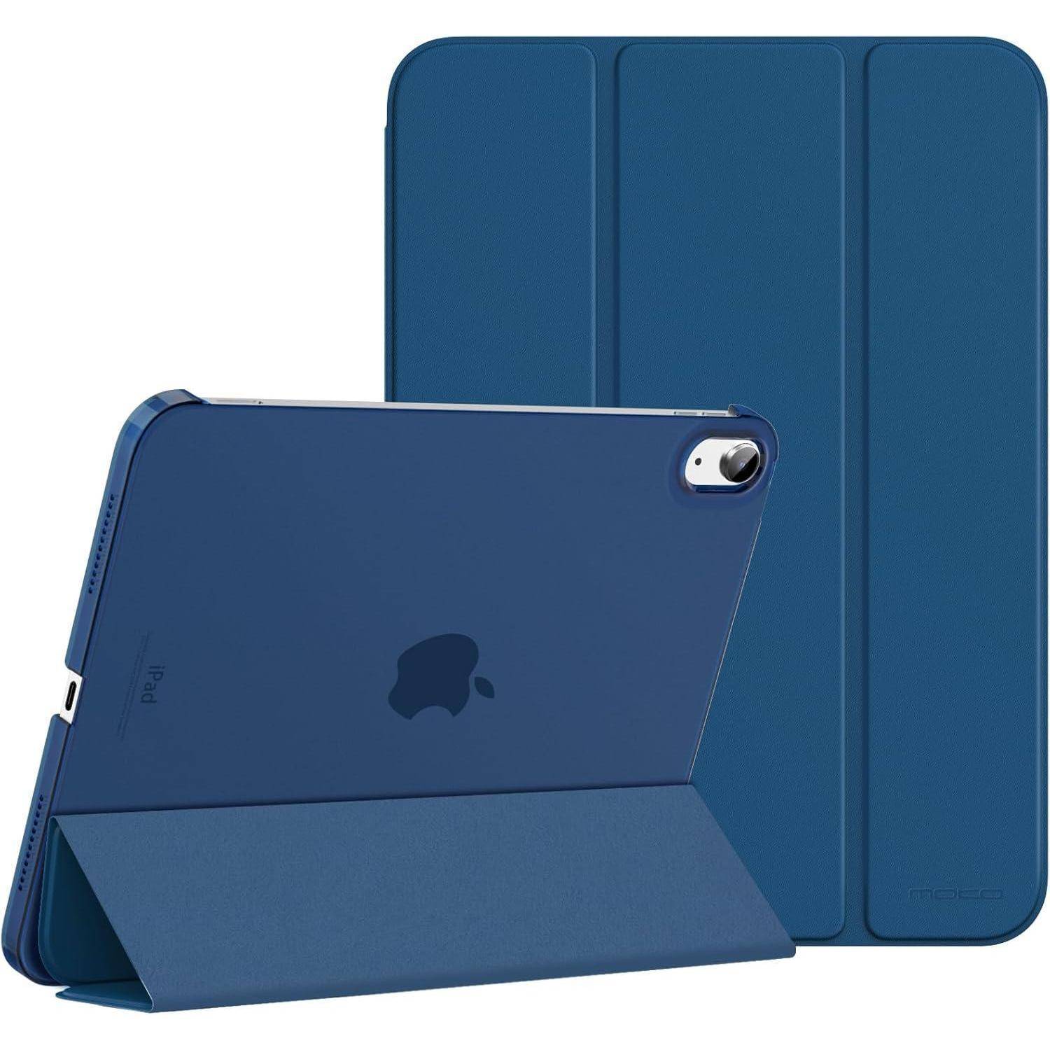 Hülle iPad A16 11Gen 11Zoll Stand PC Rückseite Dunkles Meerblau