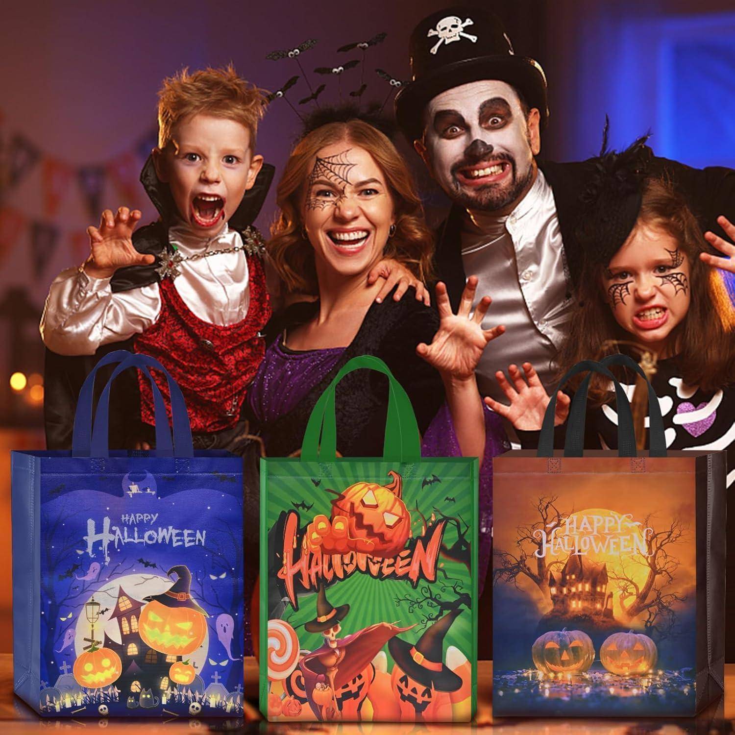 Geschenktüte Halloween 6er Süßes Deko Party Stil II 6 Stück
