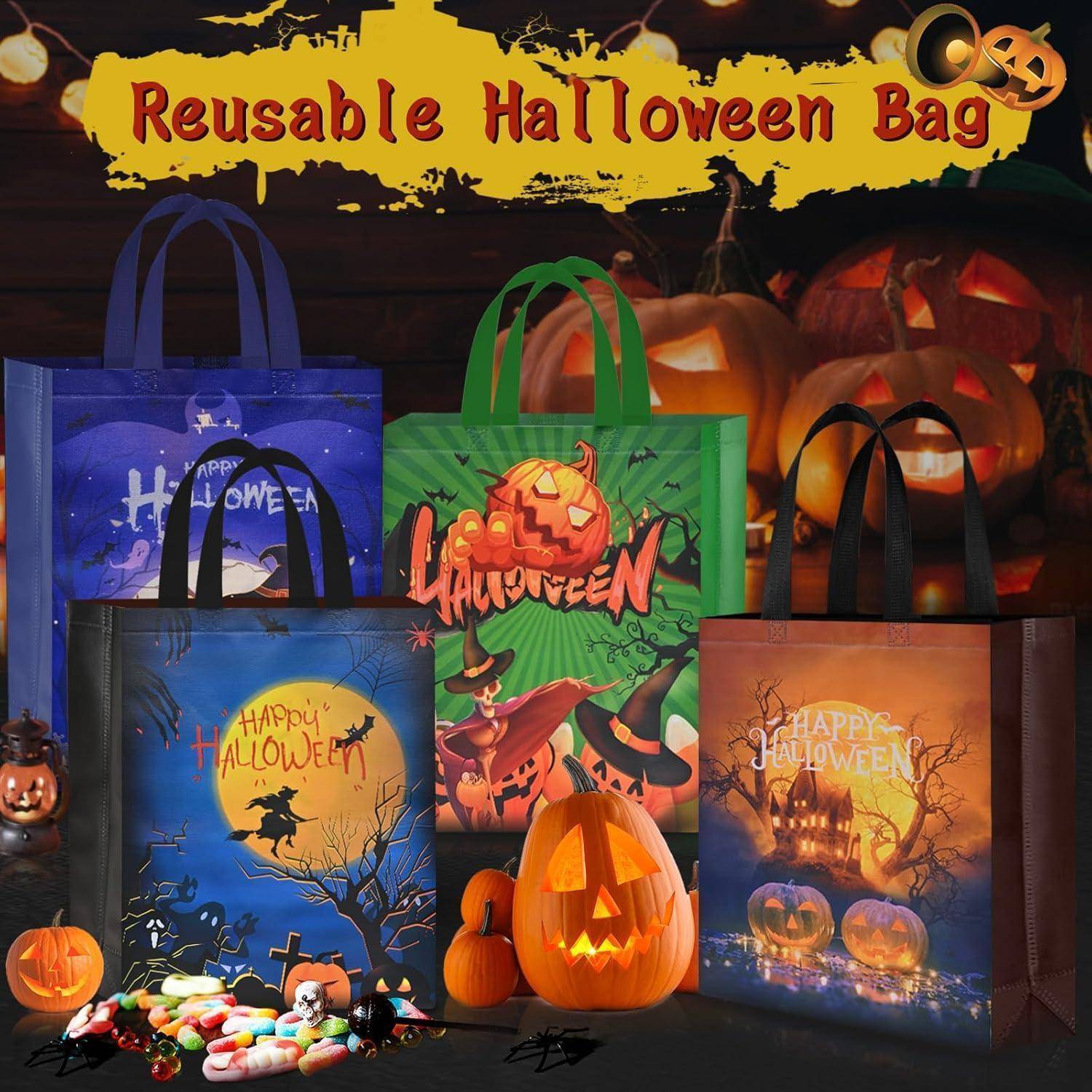 Geschenktüte Halloween 6er Süßes Deko Party Stil II 6 Stück